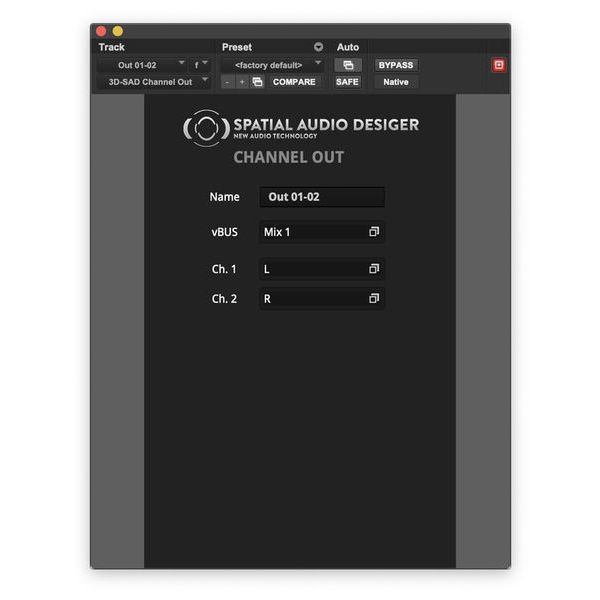 New Audio Technology Spatial Audio Designer Filmstage Version