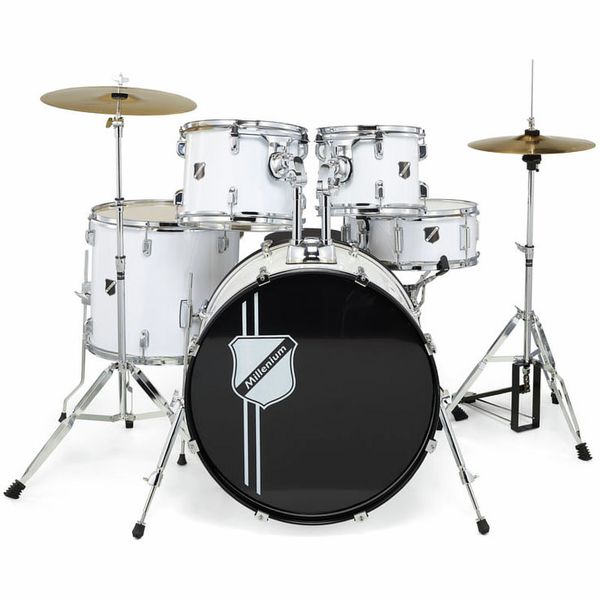 Millenium Focus 20 Drum Set White