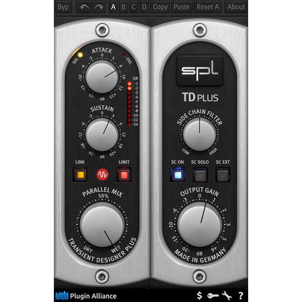 Plugin Alliance SPL Transient Designer Plus