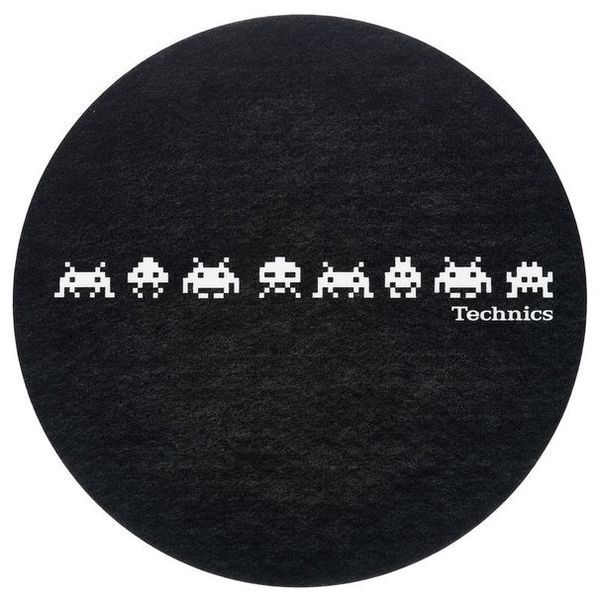 Technics Slipmat Space Invaders