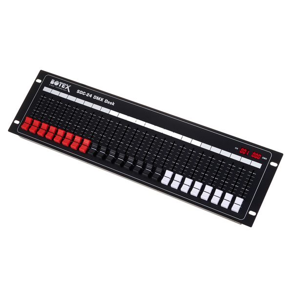 Botex SDC-24 DMX Desk Road Pack