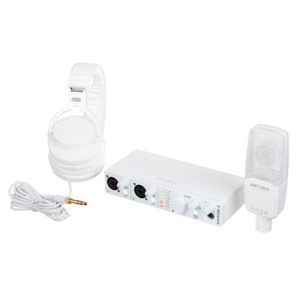 Arturia MiniFuse Recording Pack White