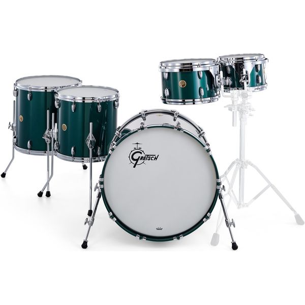 Gretsch Drums US Custom 2up 2down Green