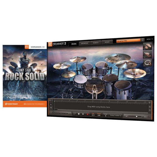 Toontrack EZX Rock Solid