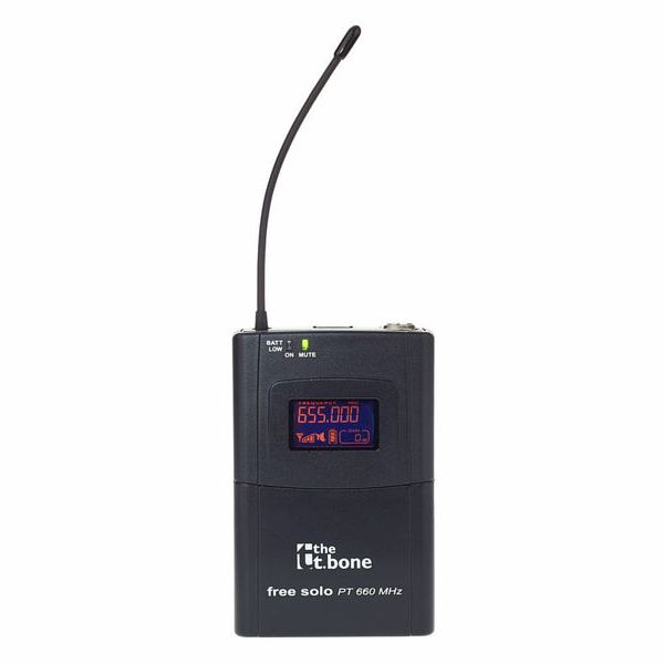 the t.bone free solo Bodypack 660 MHz