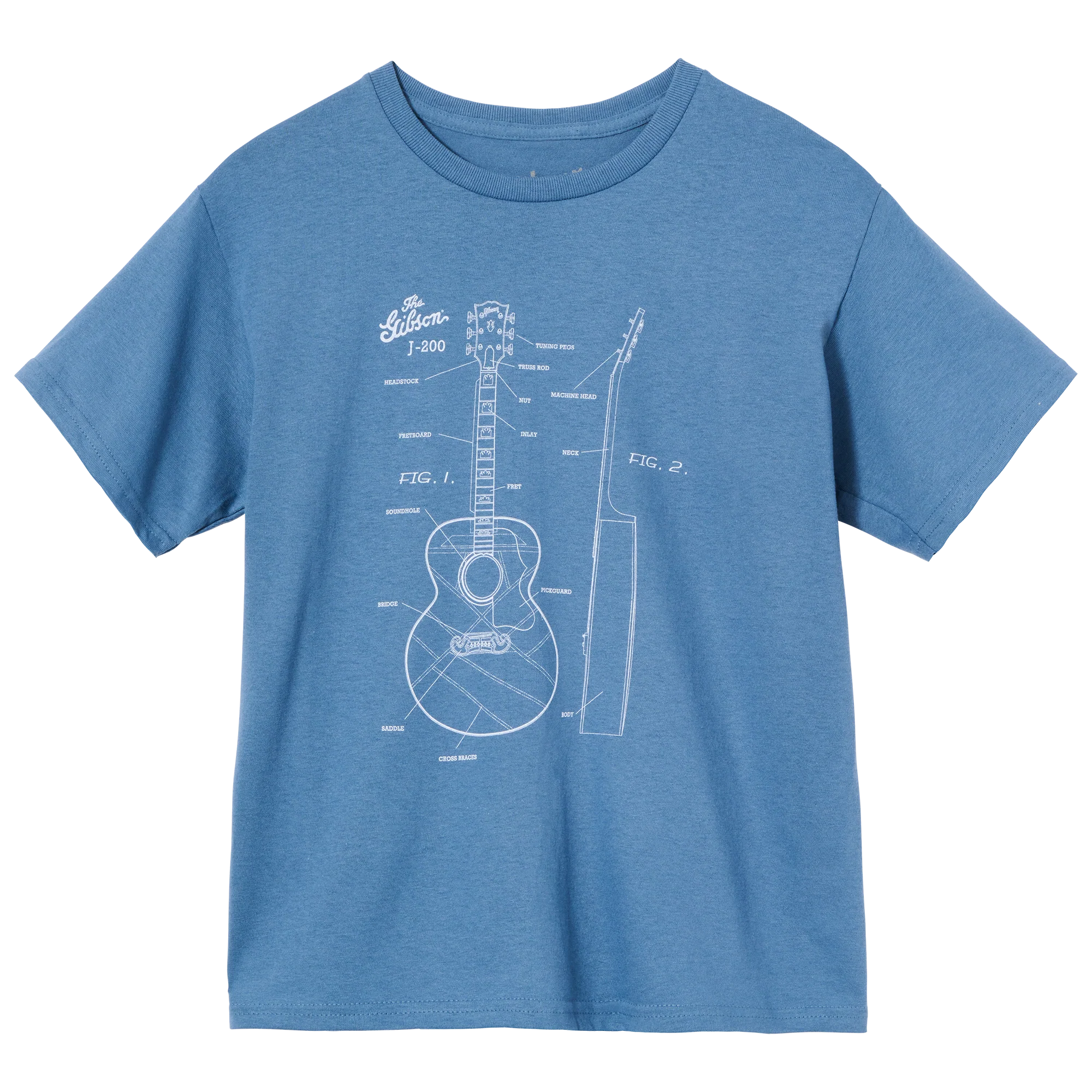 Gibson Kids Acoustic Schematic Tee