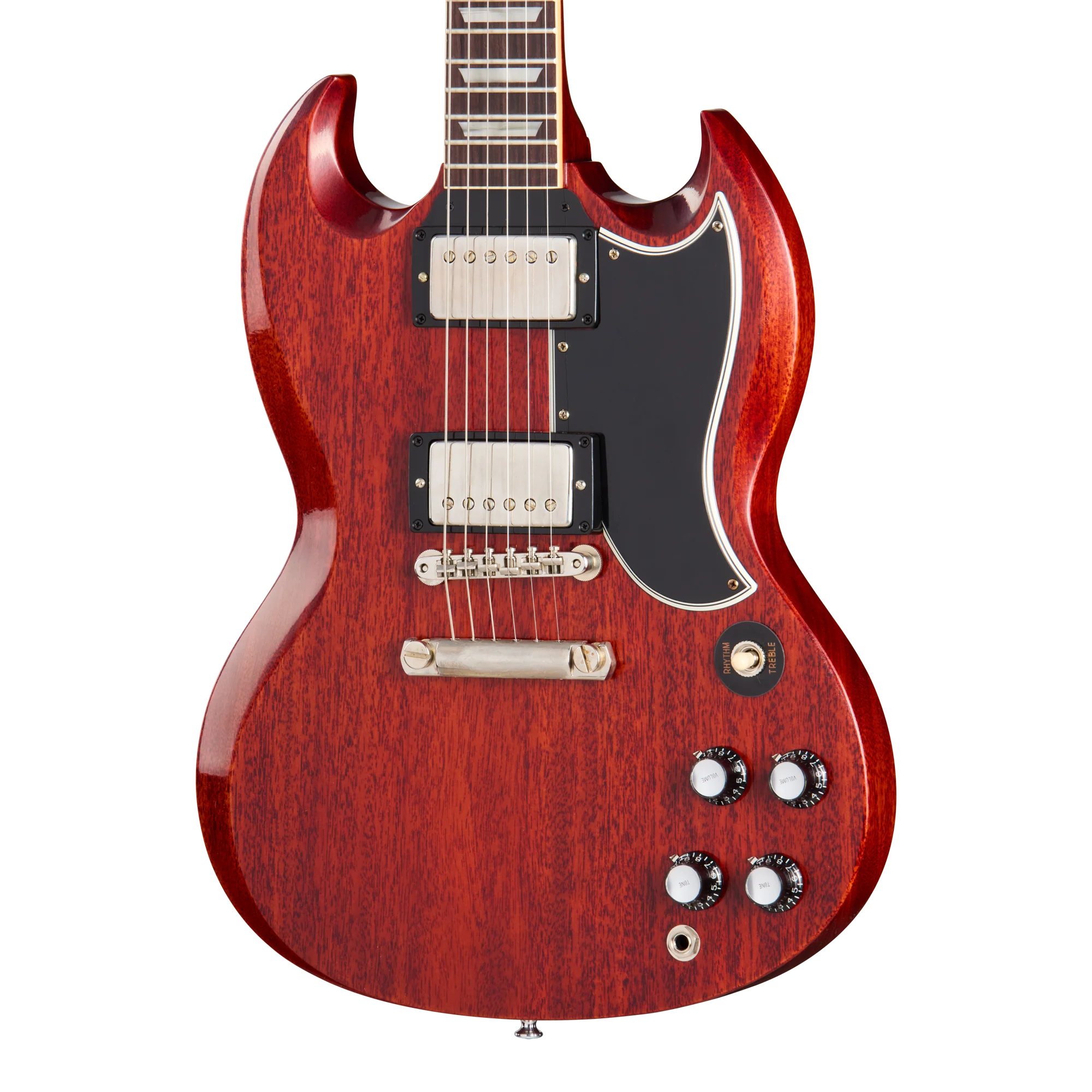 Gibson Custom 1961 Les Paul SG Standard Reissue Stop Bar, VOS, Cherry Red
