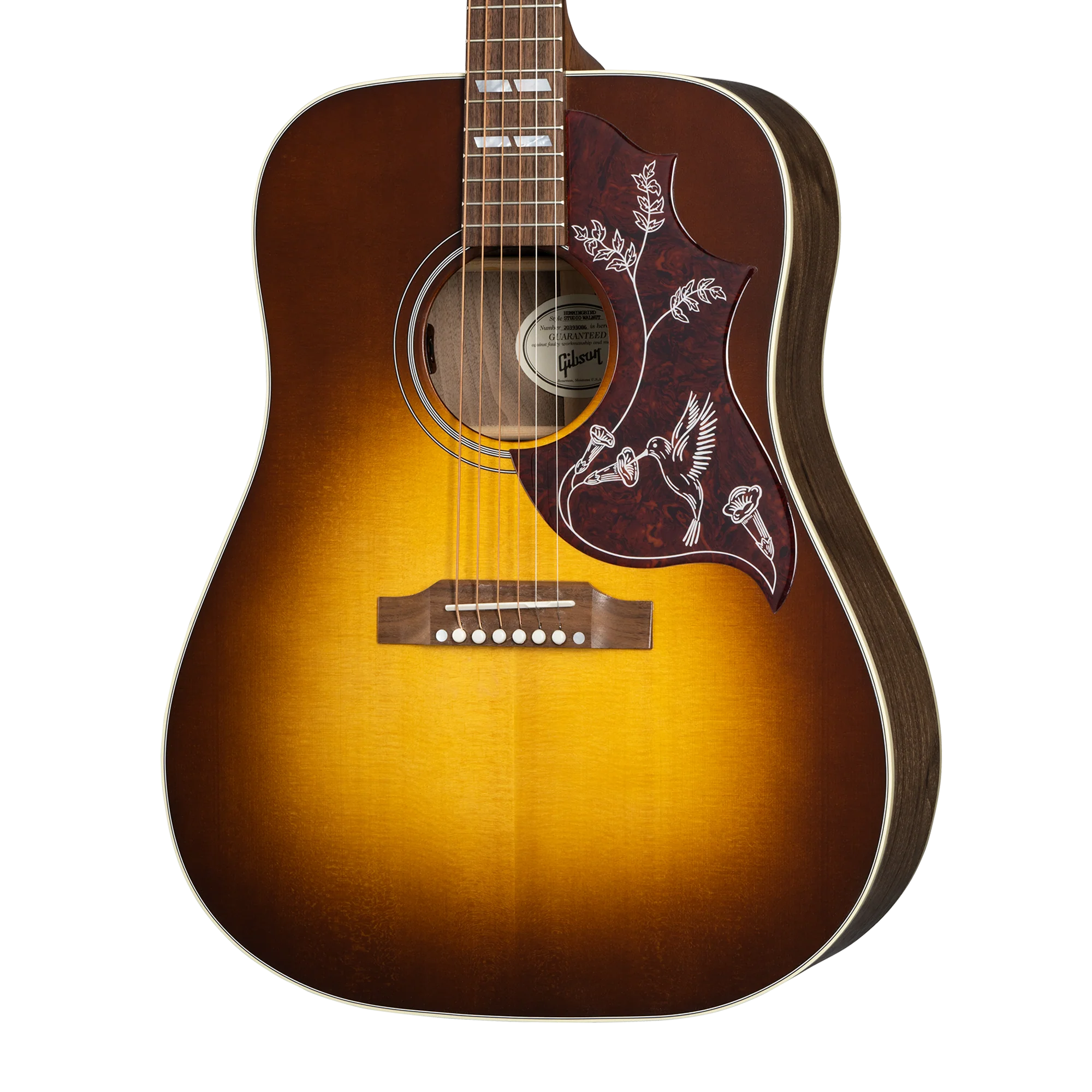 Gibson Hummingbird Studio Walnut, Satin Walnut Burst