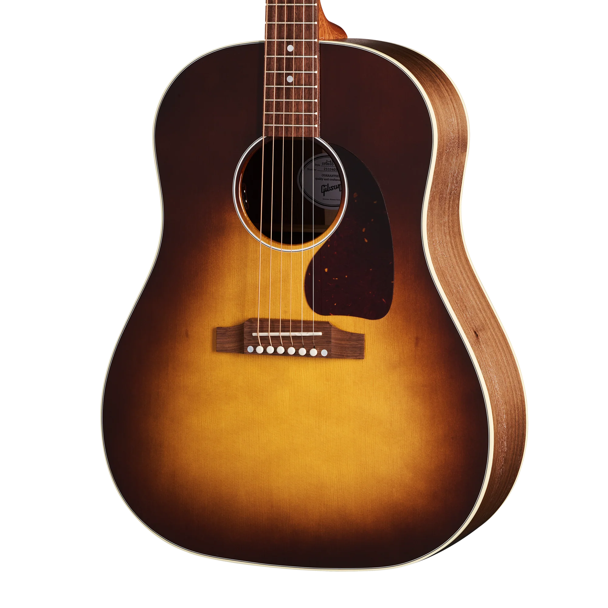 Gibson J-45 Studio Walnut, Walnut Burst