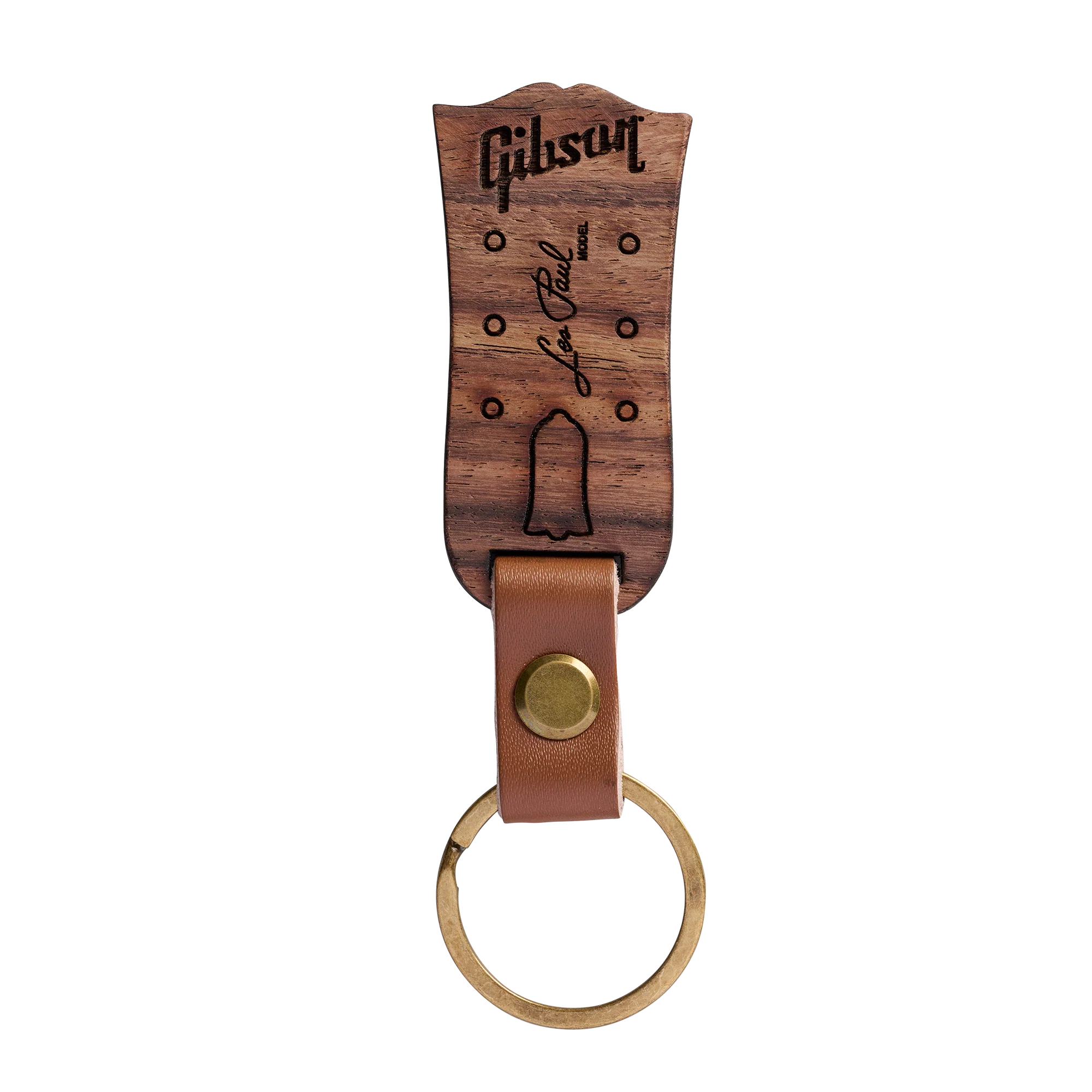 Gibson Rosewood Fretboard Keychain, Headstock, Exclusive