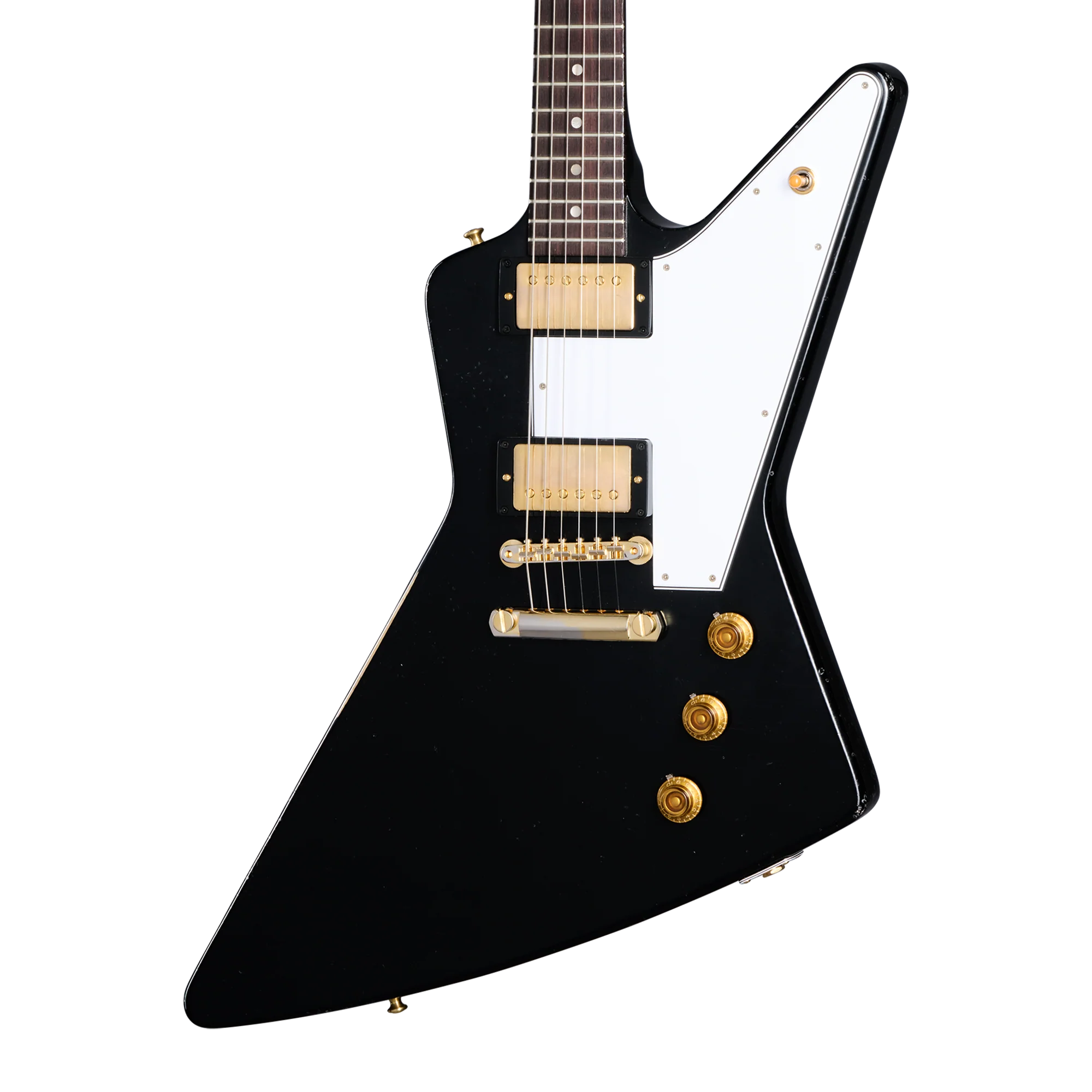 Gibson Custom 1958 Korina Explorer Reissue, Light Aged, Ebony