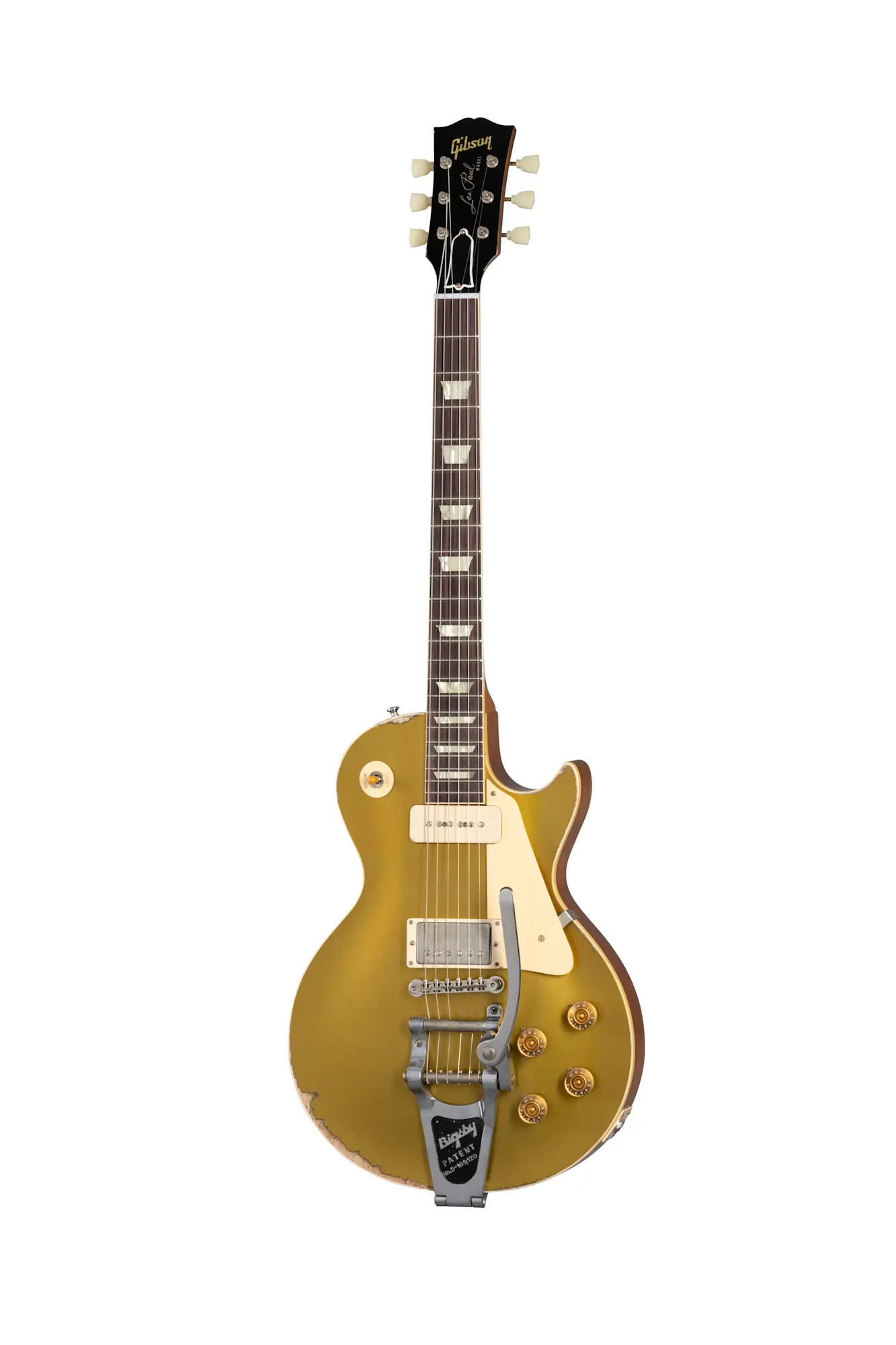 Gibson Custom Sergio Vallin 1955 Les Paul Goldtop, Gold