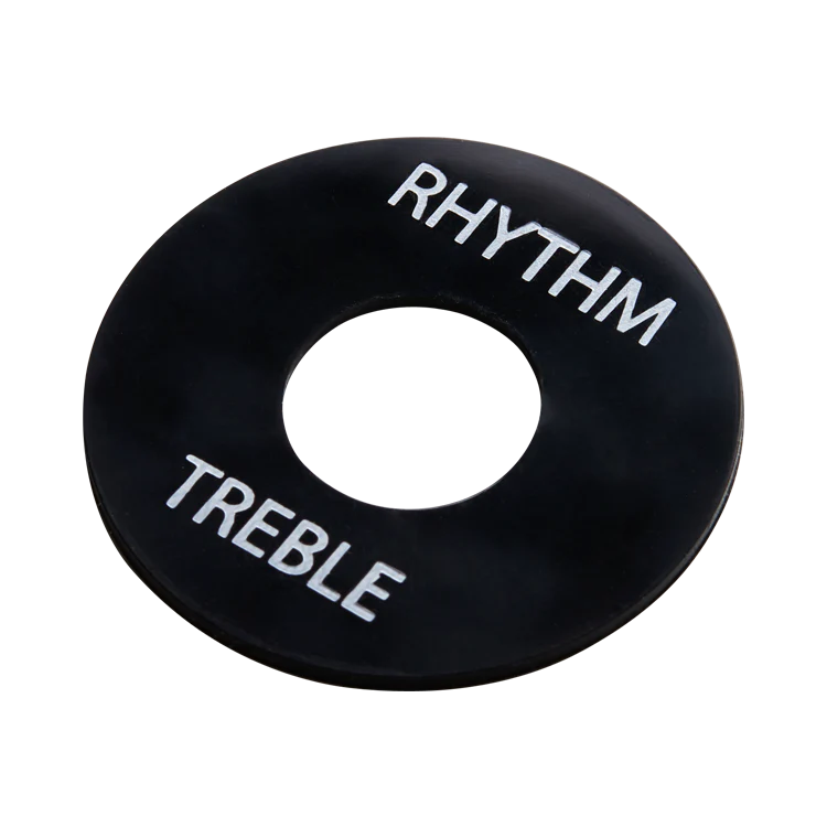 Gibson Toggle Switch Washer, Black with White