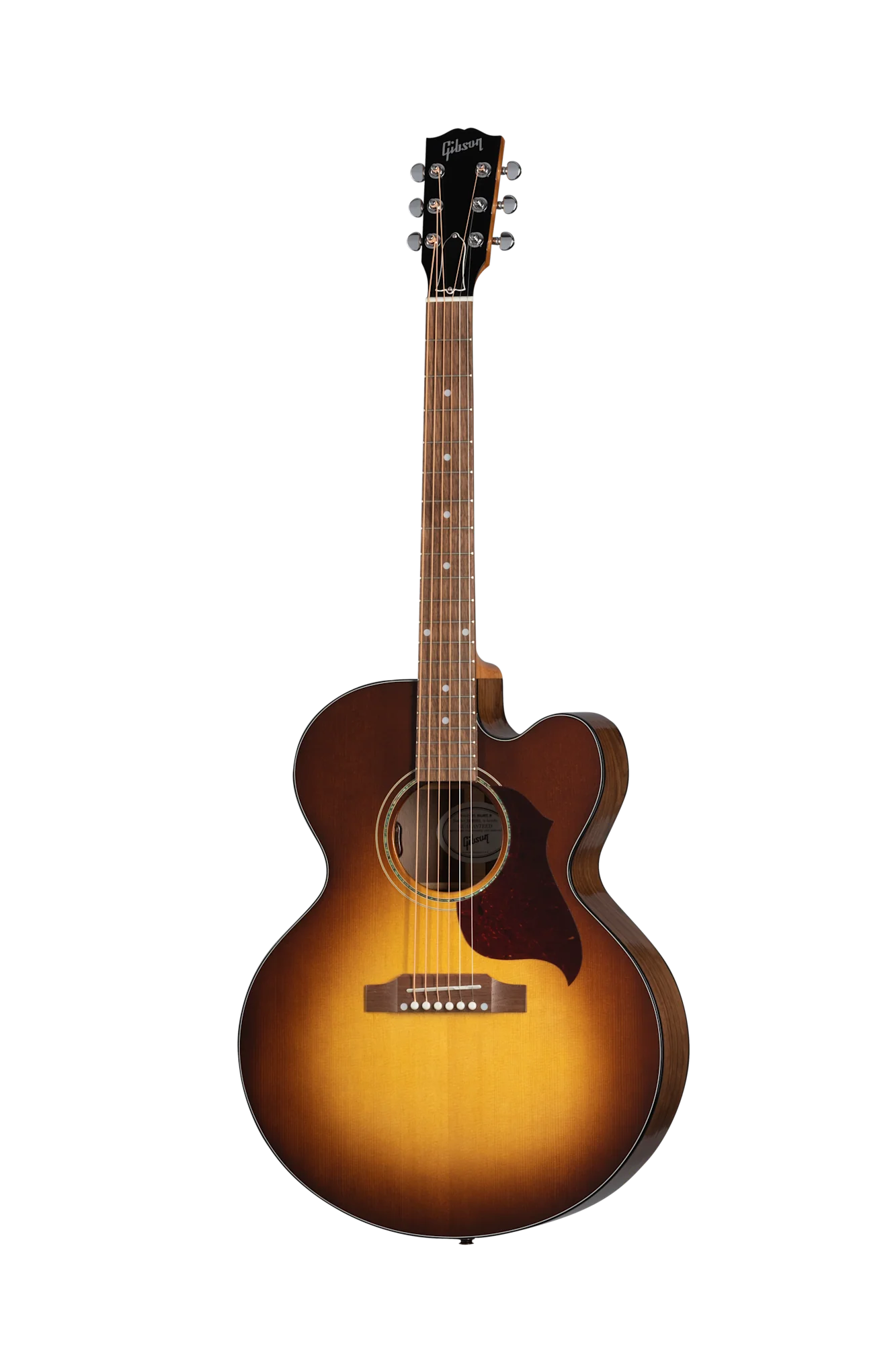 Gibson J-185 EC Modern Walnut, Walnut Burst