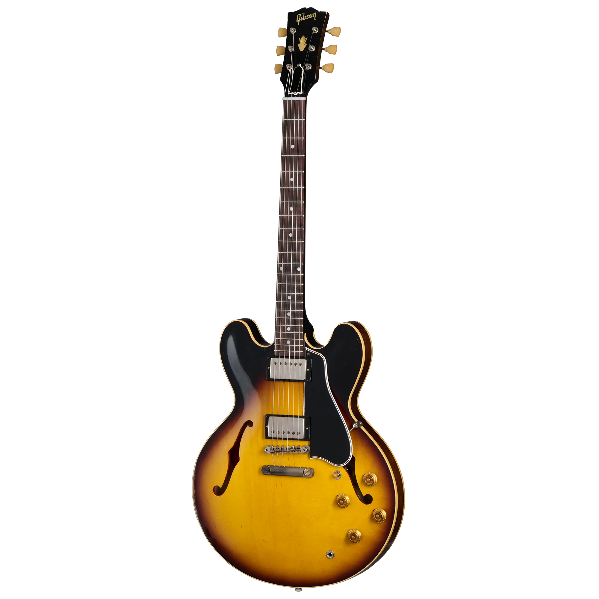Gibson Custom 1958 ES-335 Reissue, Heavy Aged, Faded Tobacco Burst