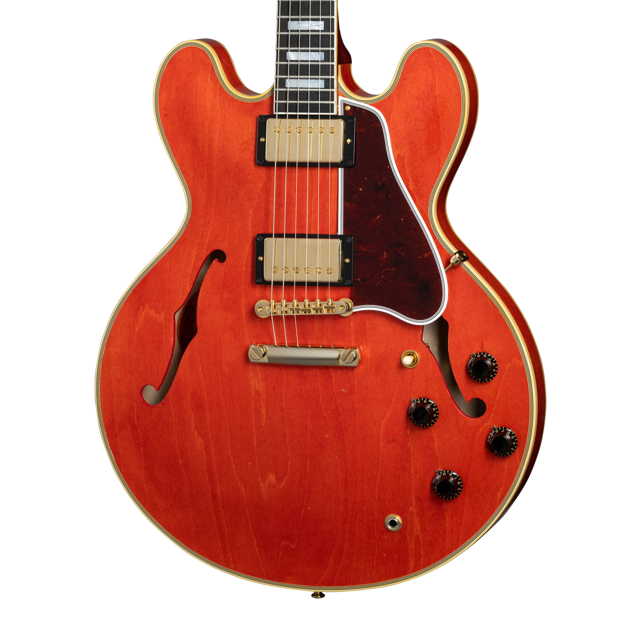 Gibson Custom 1959 ES-355 Reissue, Light Aged, Grapefruit Red