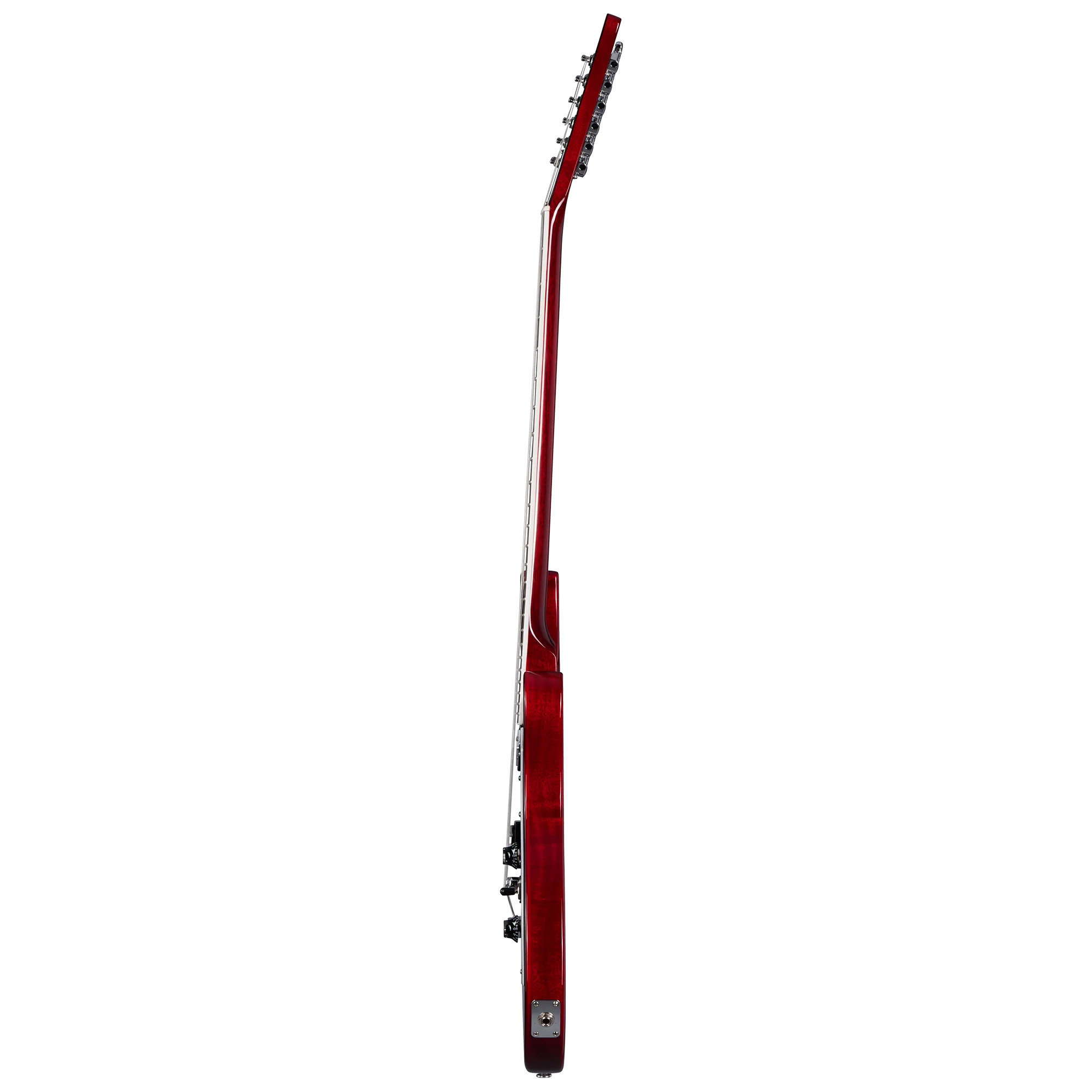 Gibson Victory Figured Top, Wine Red Burst