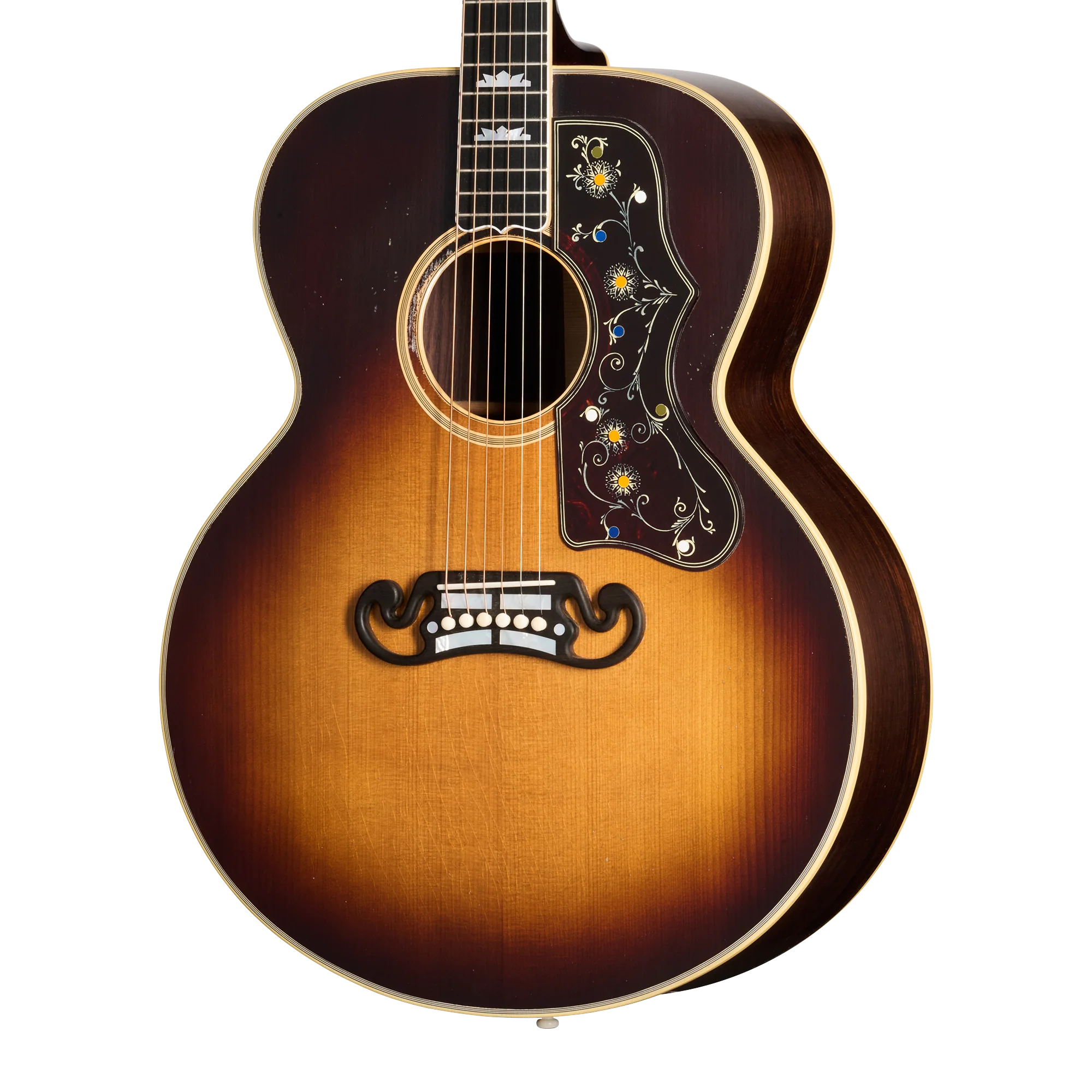 Gibson Custom Pre-War SJ-200 Rosewood, Light Aged, Faded Vintage Sunburst
