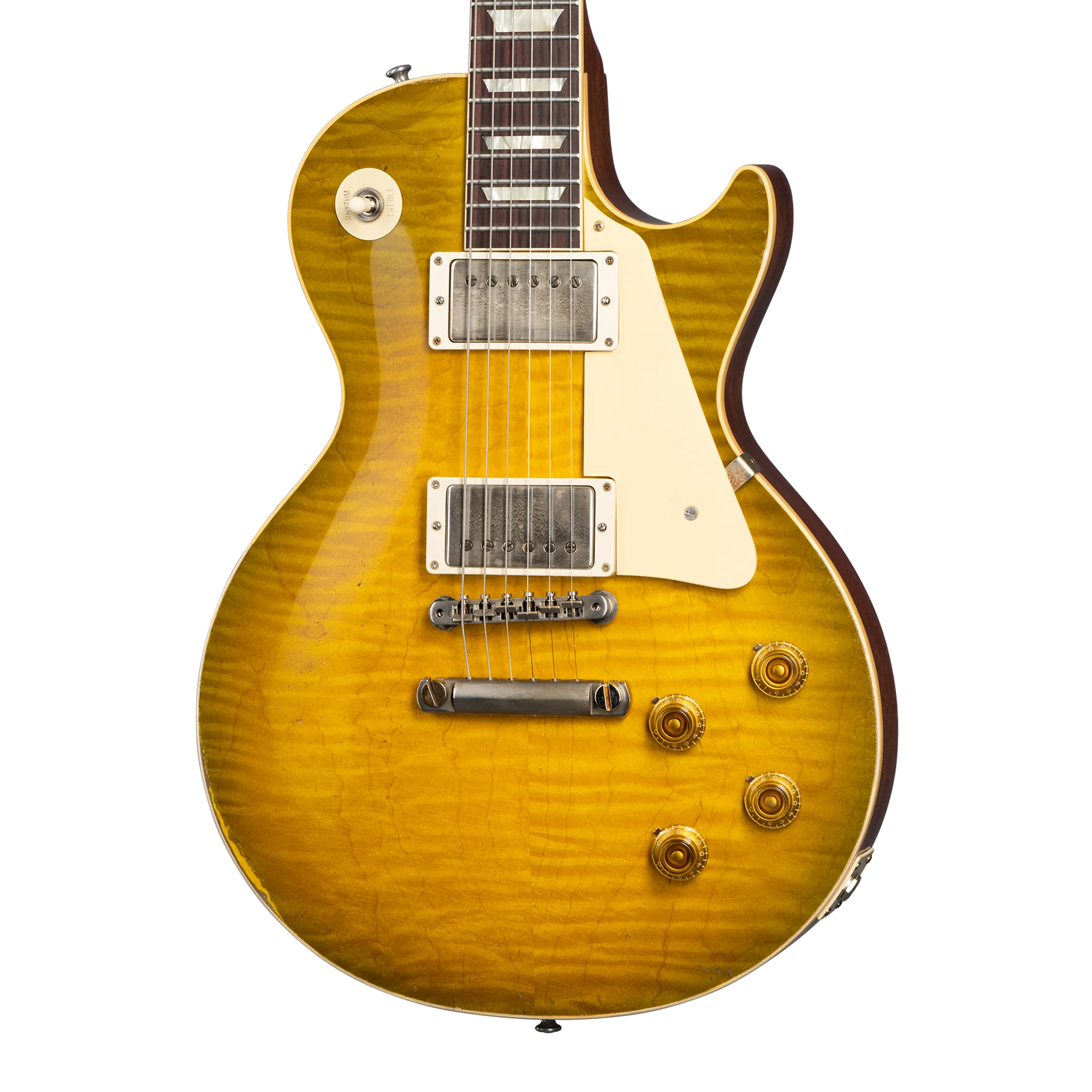 Gibson Custom 1959 Les Paul Standard Reissue, Heavy Aged, Green Lemon Fade