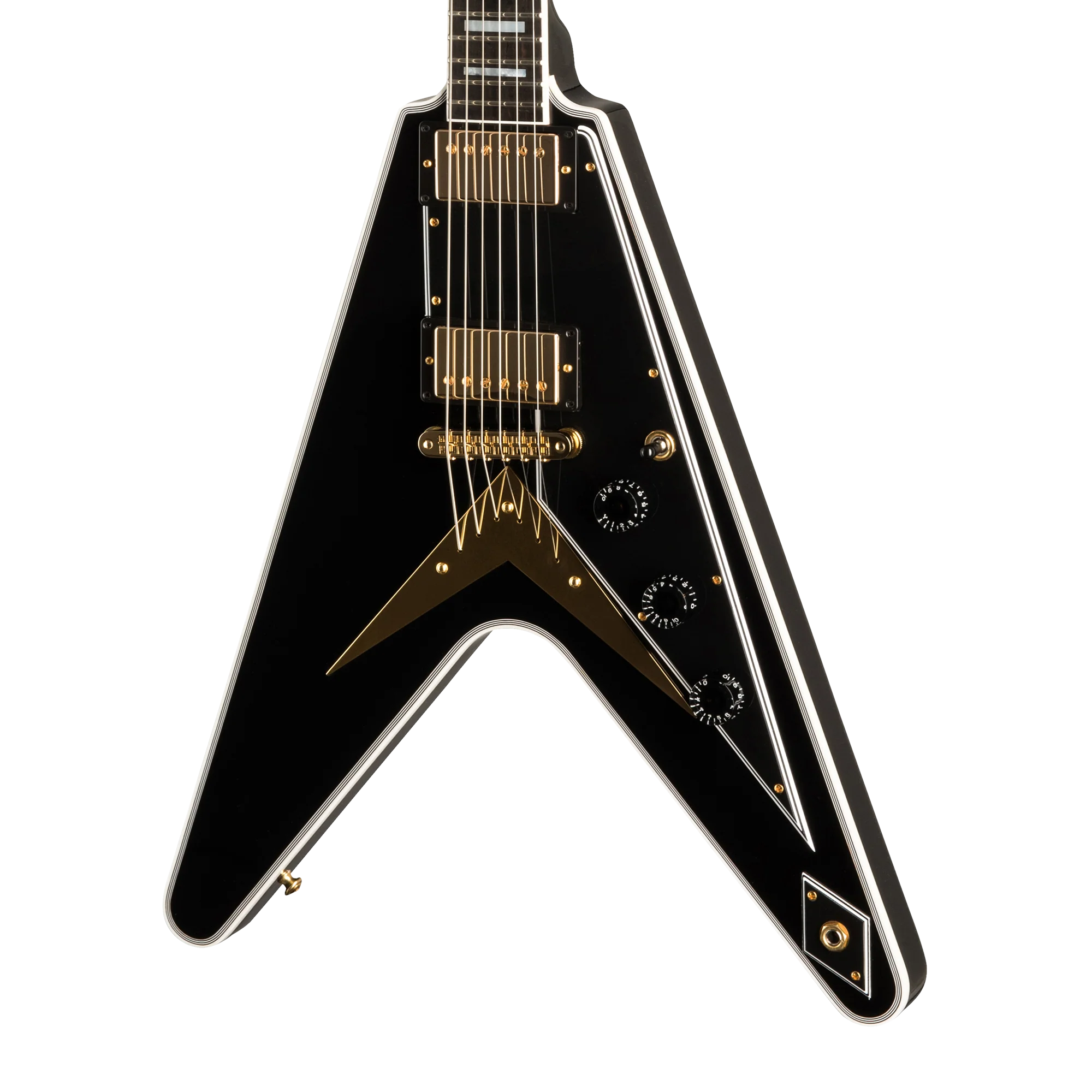 Gibson Custom Flying V Custom, Ebony, Gloss