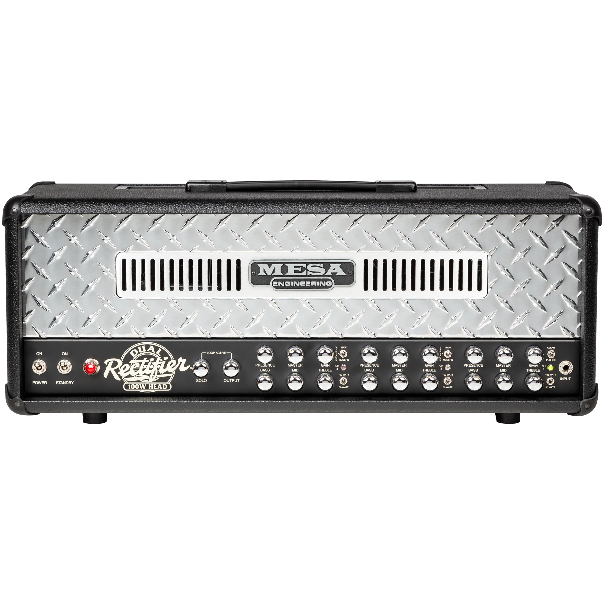Mesa/Boogie Dual Rectifier Head, Black Bronco, UK
