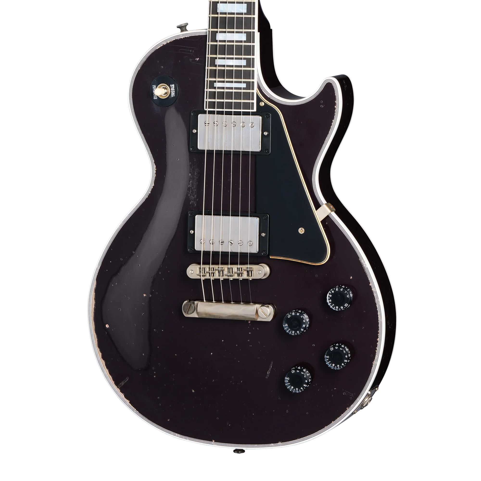 Gibson Custom Les Paul Custom, Heavy Aged, Oxblood