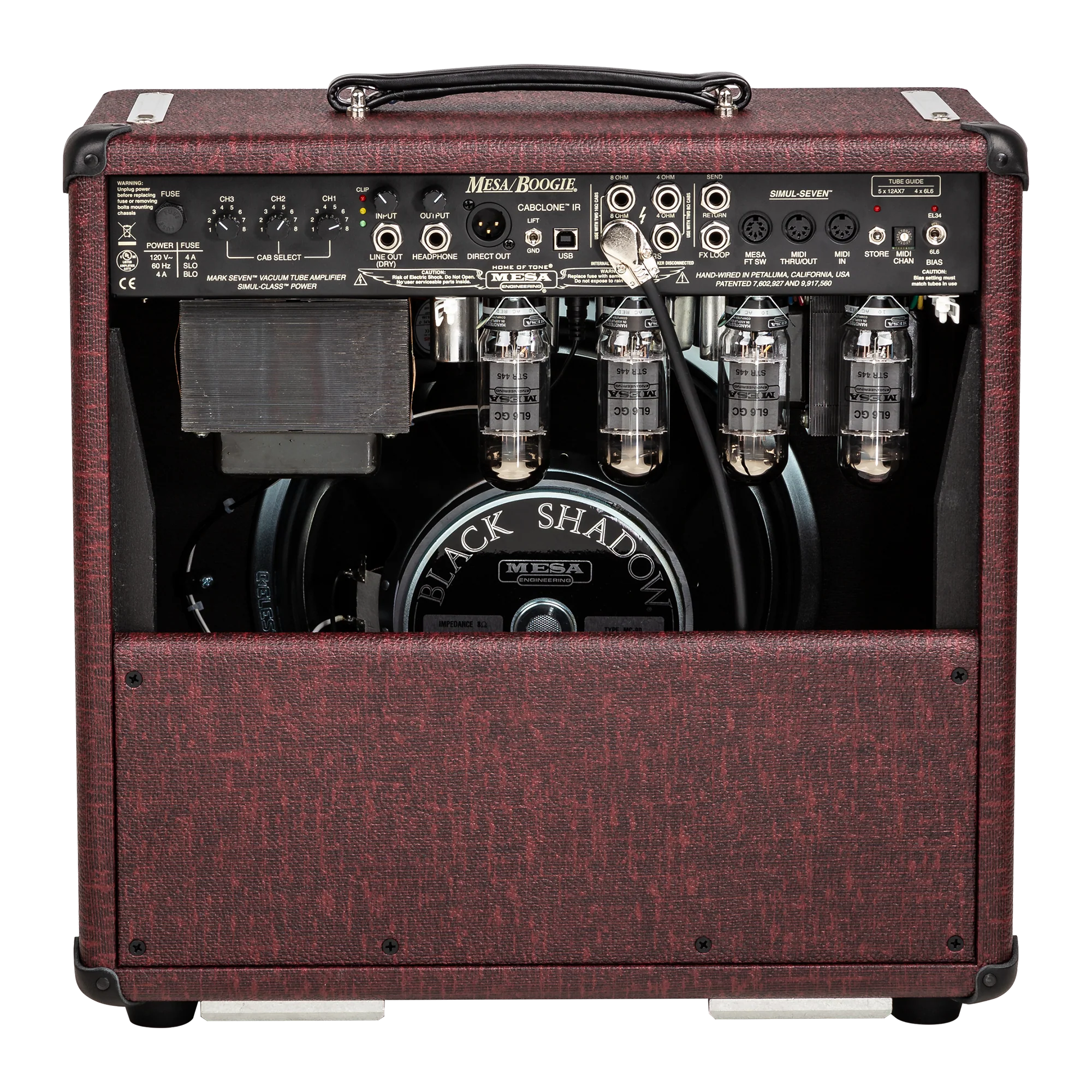 Mesa/Boogie Custom Configured Mark VII 1x12 Combo, Vintage Bordeaux Bronco