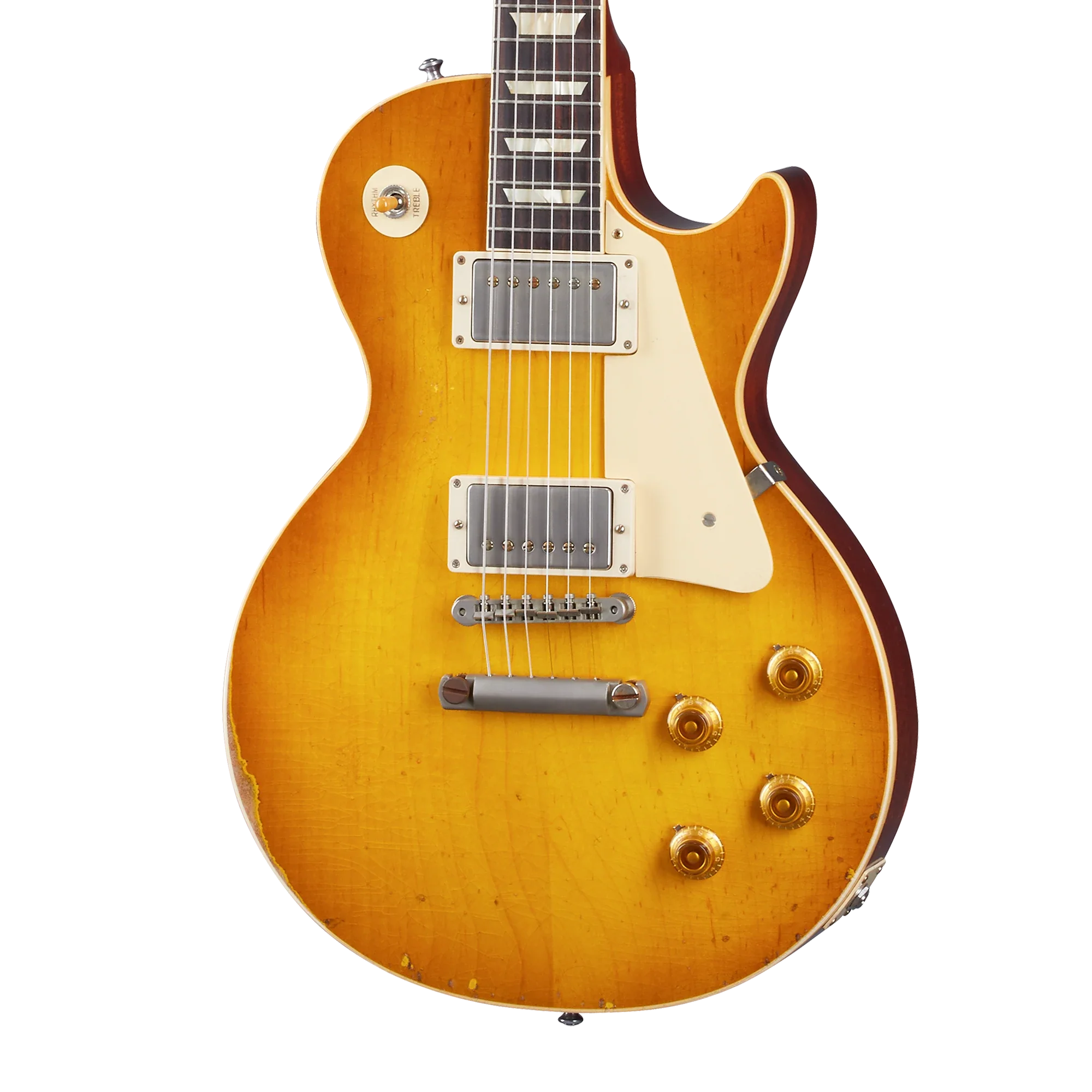 Gibson Custom 1958 Les Paul Standard Reissue, Heavy Aged, Lemon Burst