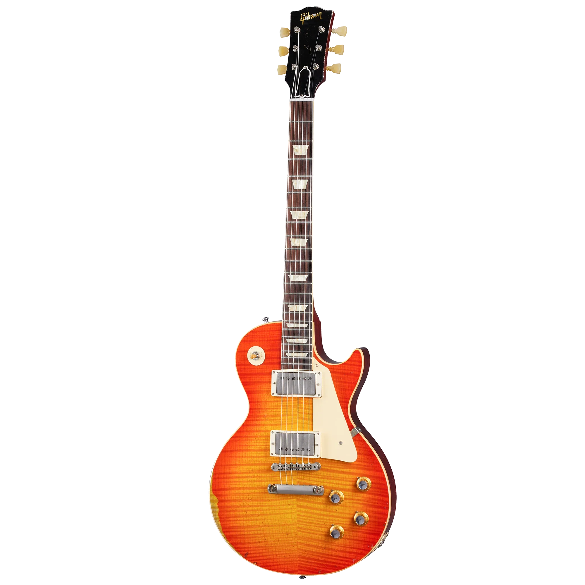 Gibson Custom 1960 Les Paul Standard Reissue, Heavy Aged, Tangerine Burst