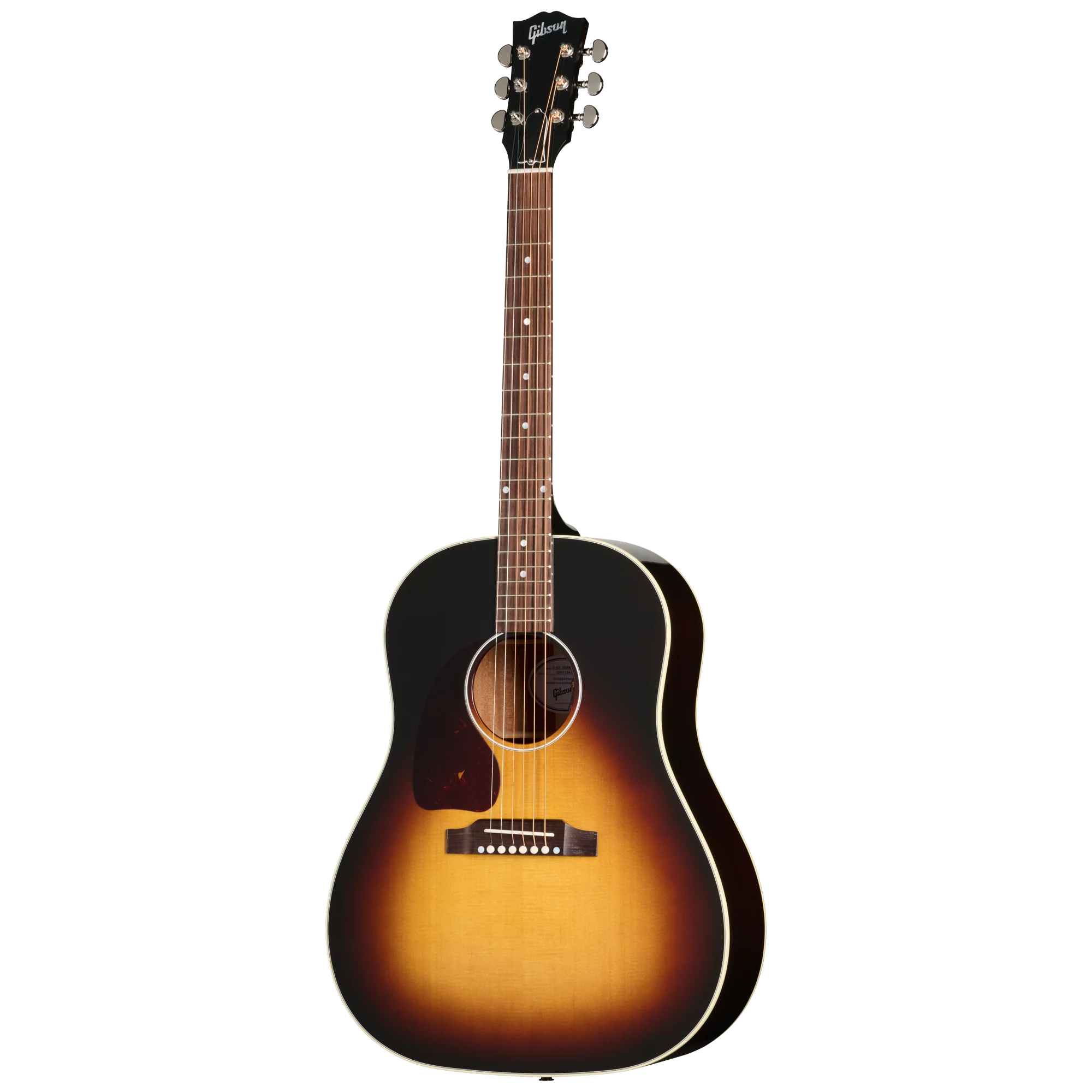 Gibson J-45 Standard, Left-Handed, Vintage Sunburst