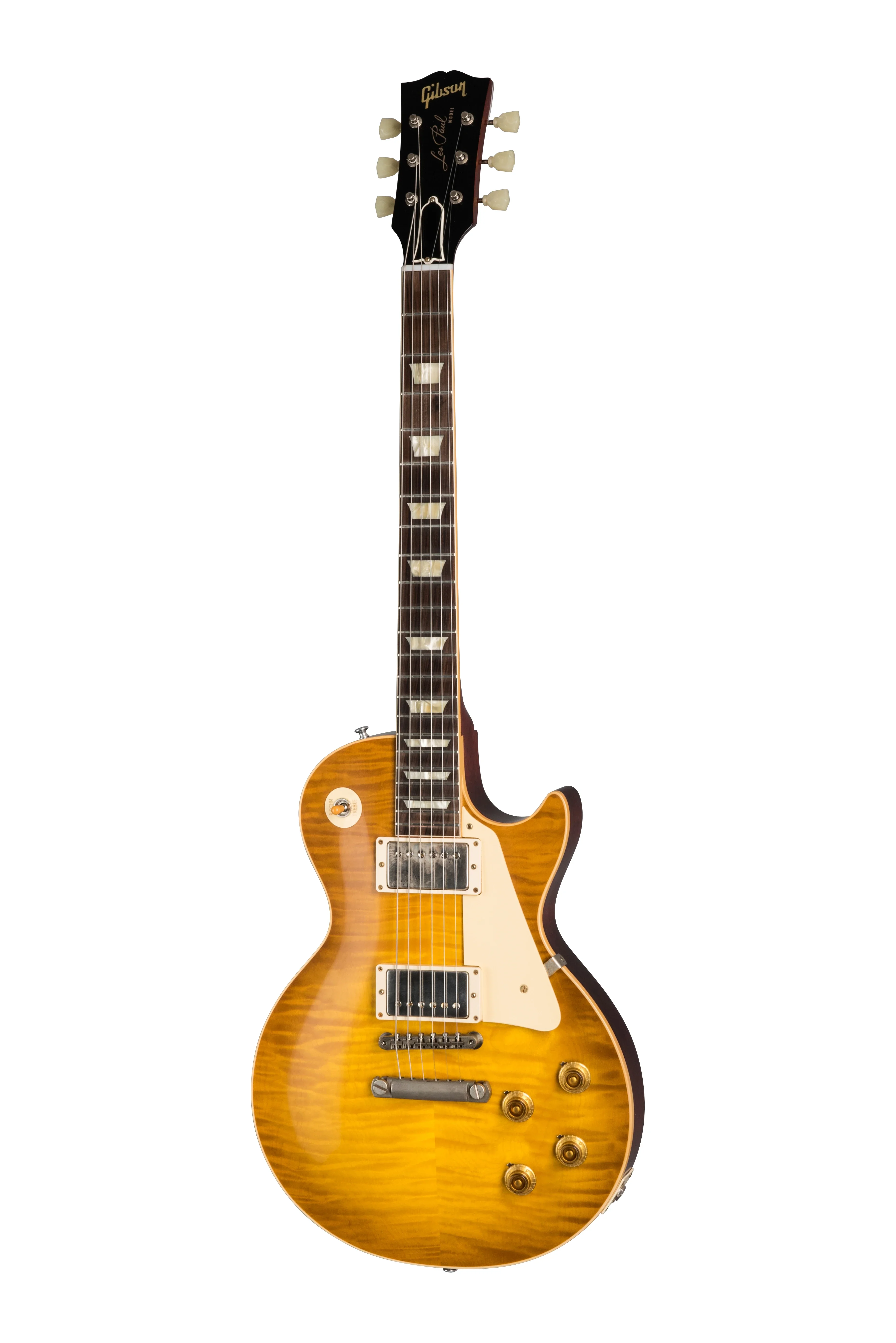 Gibson Custom 60th Anniversary 1959 Les Paul Standard, Golden Poppy Burst (Gibson Custom Case Included)