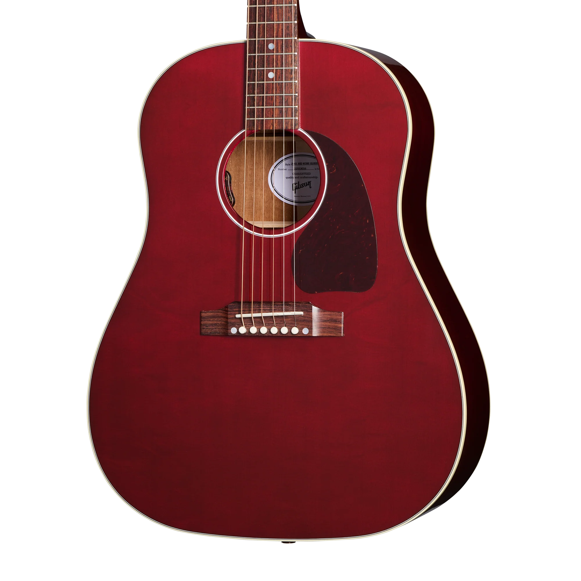 Gibson J-45 Standard, Wine Red, Exclusive