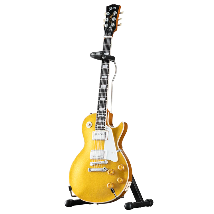 Gibson AXE HEAVEN® Les Paul Goldtop 1:4 Scale Mini Guitar Model