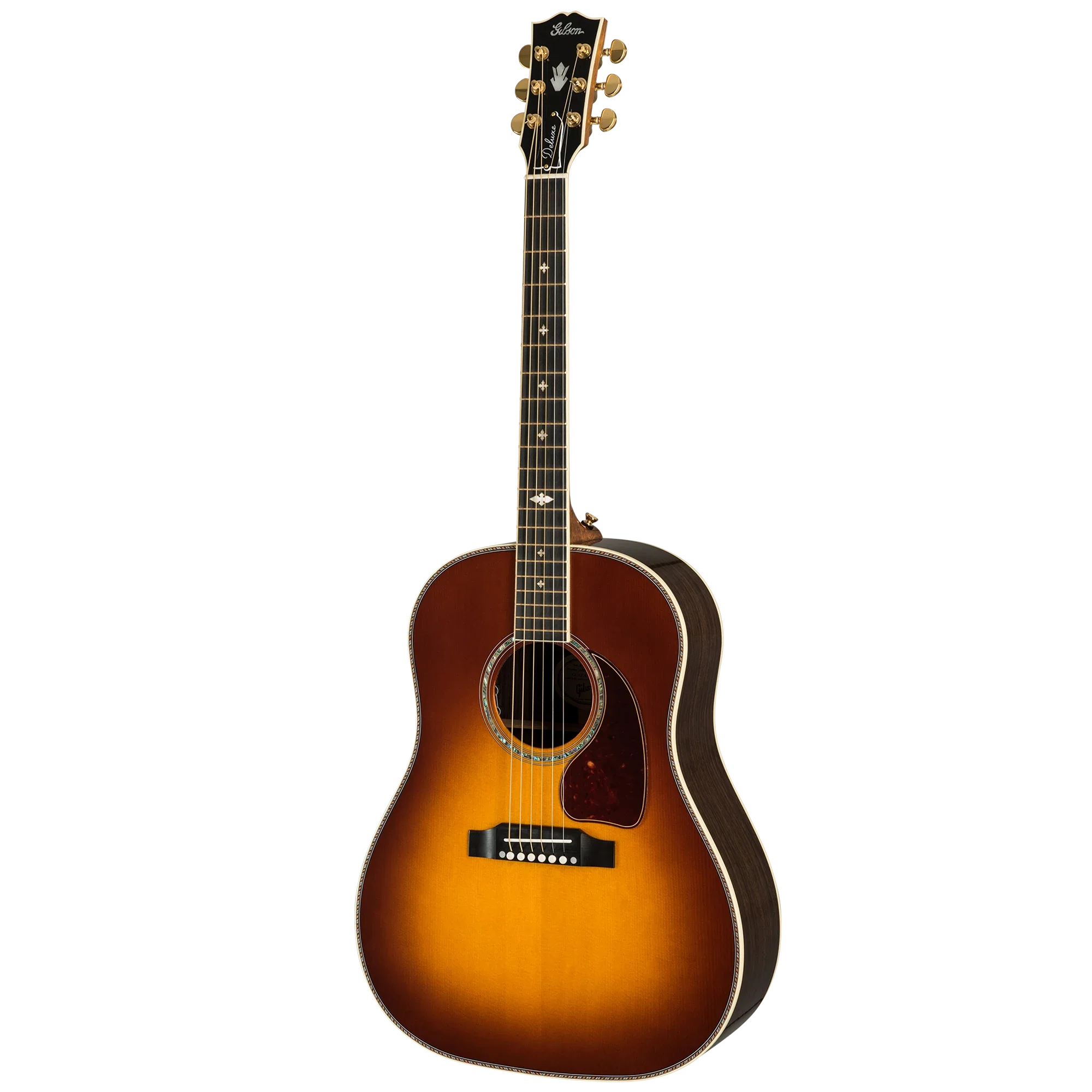 Gibson Custom J-45 Deluxe Rosewood, Rosewood Burst