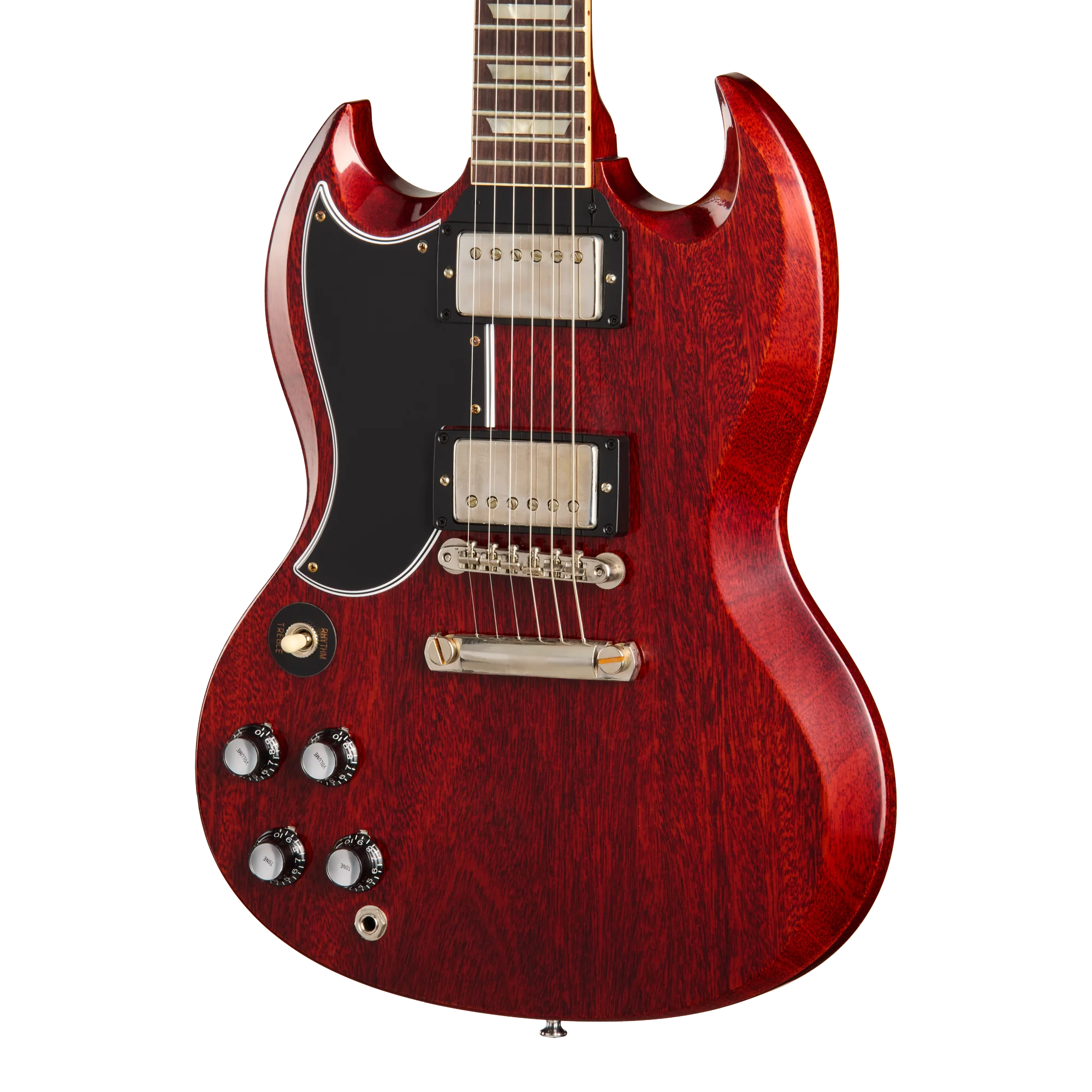 Gibson Custom 1961 Les Paul SG Standard Stop Bar, Left-Handed, Cherry Red