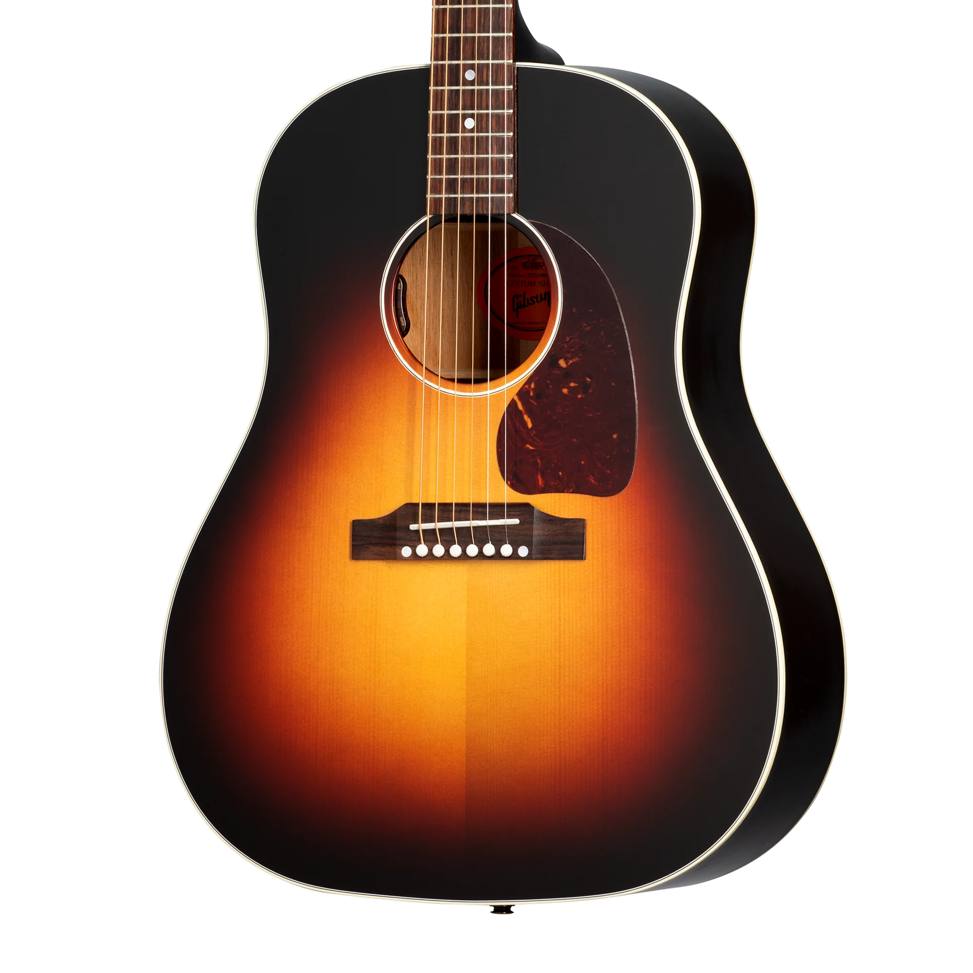 Gibson J-45 Standard Red Spruce, Tri Burst, Exclusive