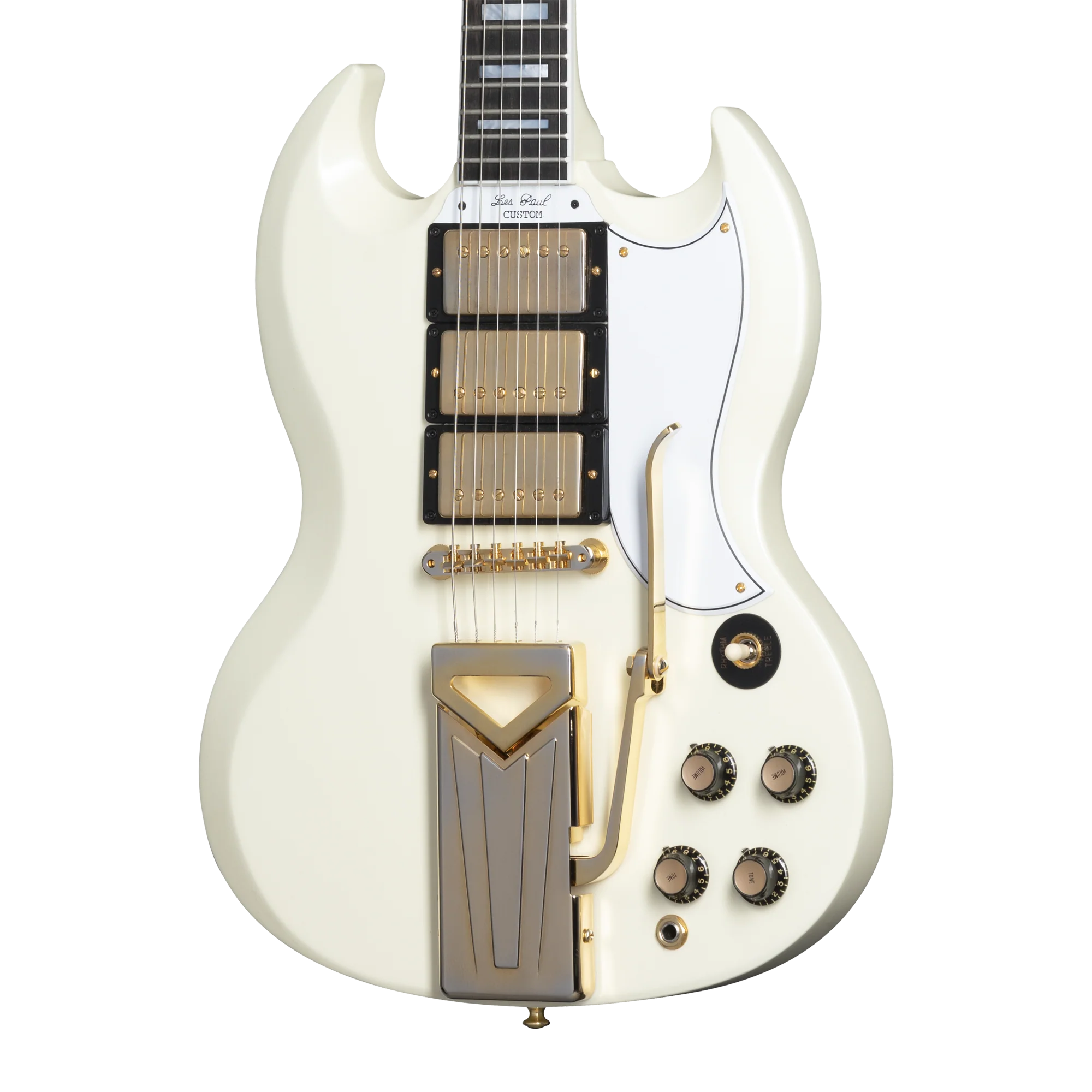 Gibson Custom 60th Anniversary 1961 SG Les Paul Custom VOS, Polaris White