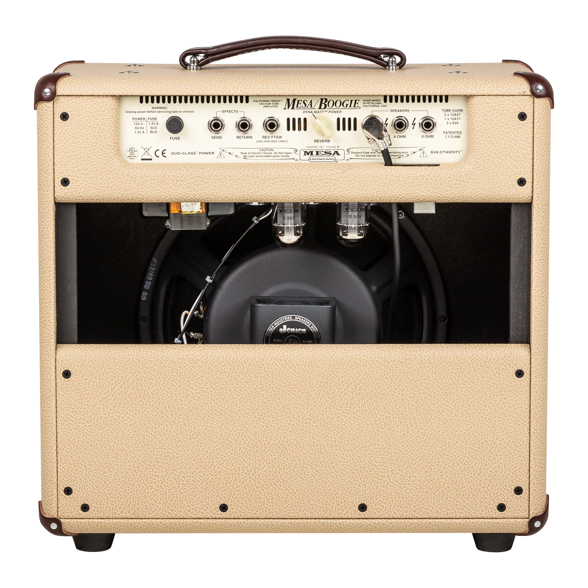 Mesa/Boogie Custom Configured California Tweed 6V6 2:20 1x12 Combo, British Tan Bronco