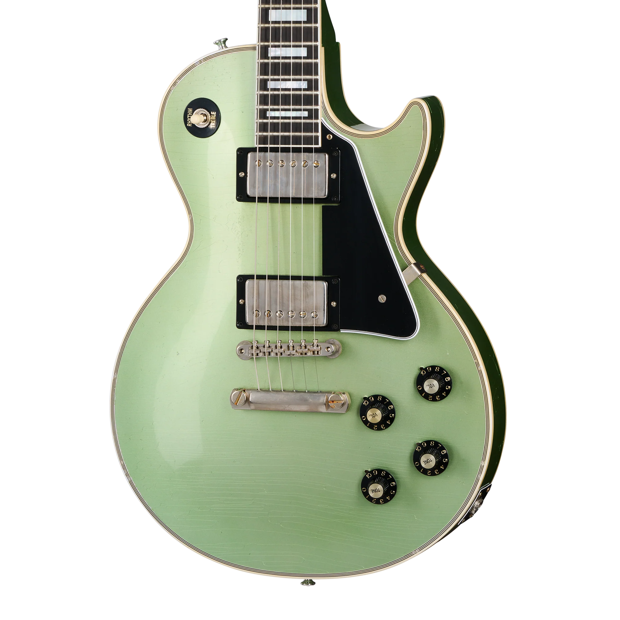 Gibson Custom 1968 Les Paul Custom Reissue, Light Aged, Jade Green