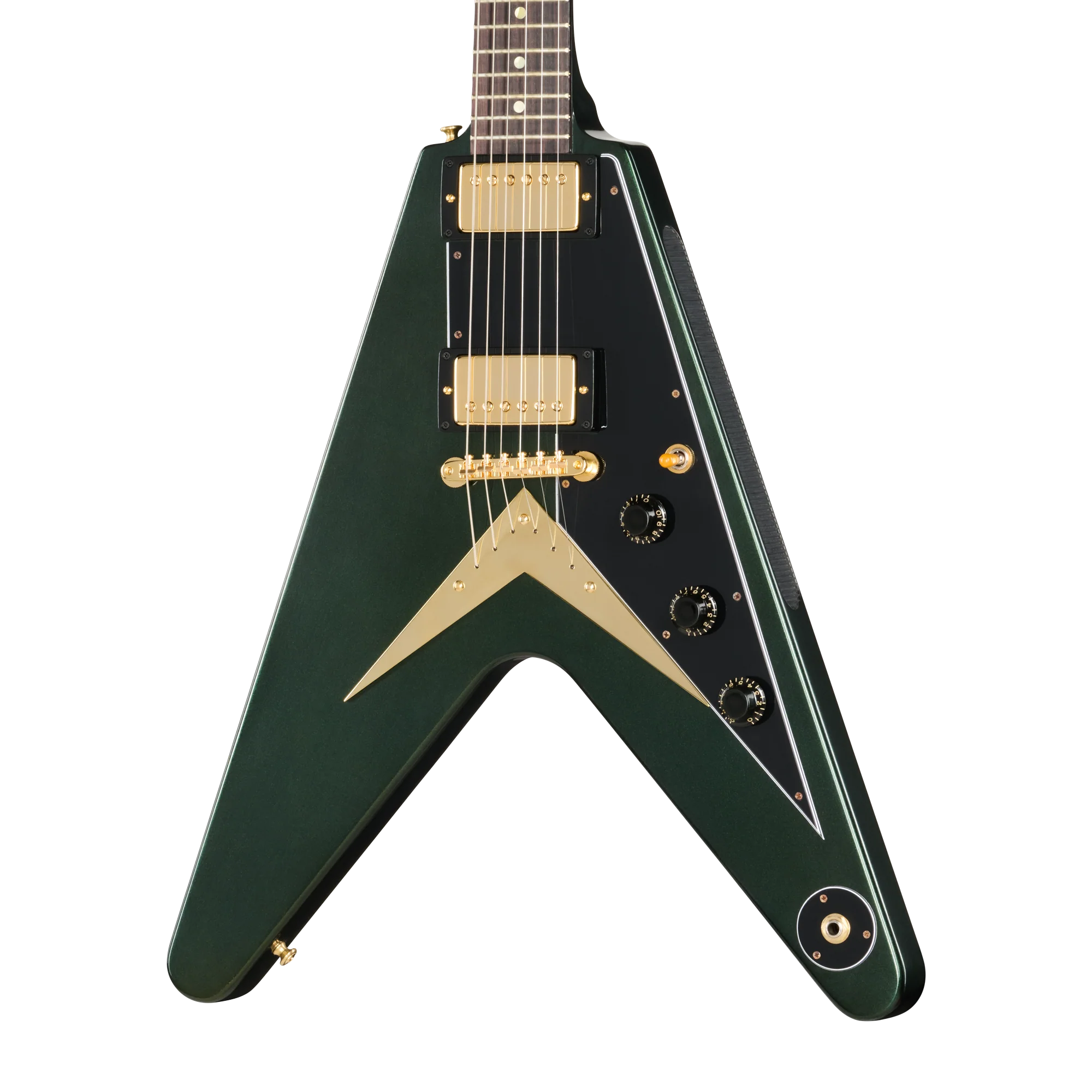 Gibson Custom 1958 Mahogany Flying V Reissue, VOS, British Racing Green