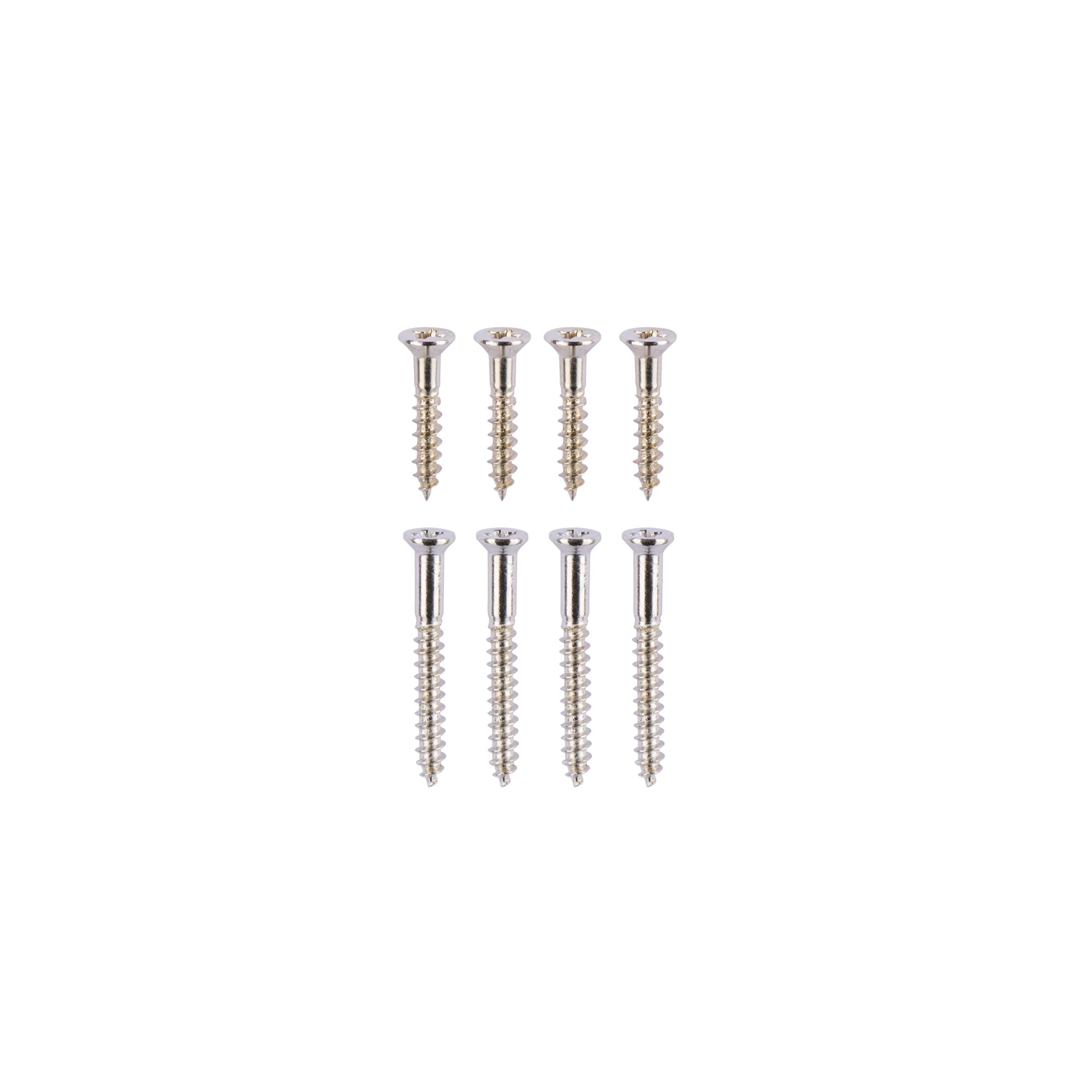 Gibson Historic Reissue Mounting Ring Screws, Nickel, Exclusive