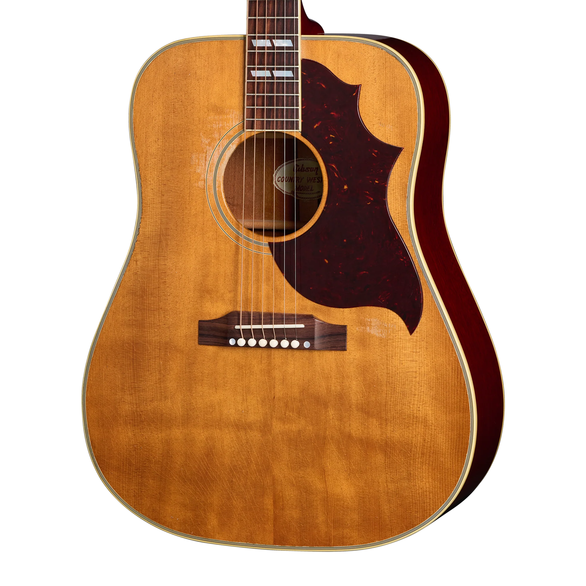 Gibson Custom 1963 Country Western Reissue, Heavy Aged, Smoked Natural