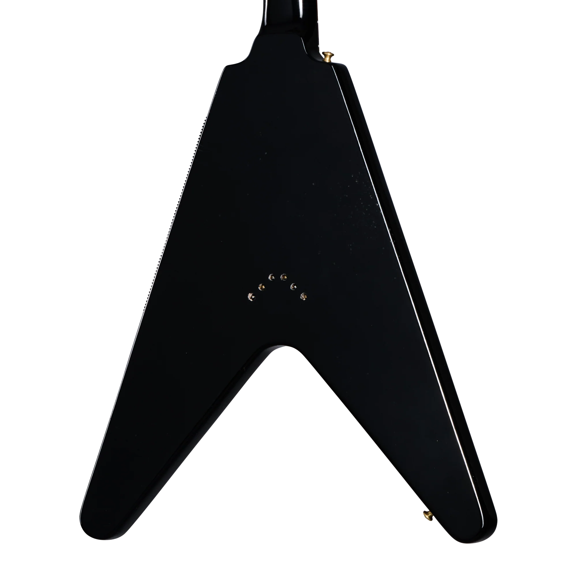 Gibson Custom 1958 Korina Flying V Reissue, Light Aged, Ebony