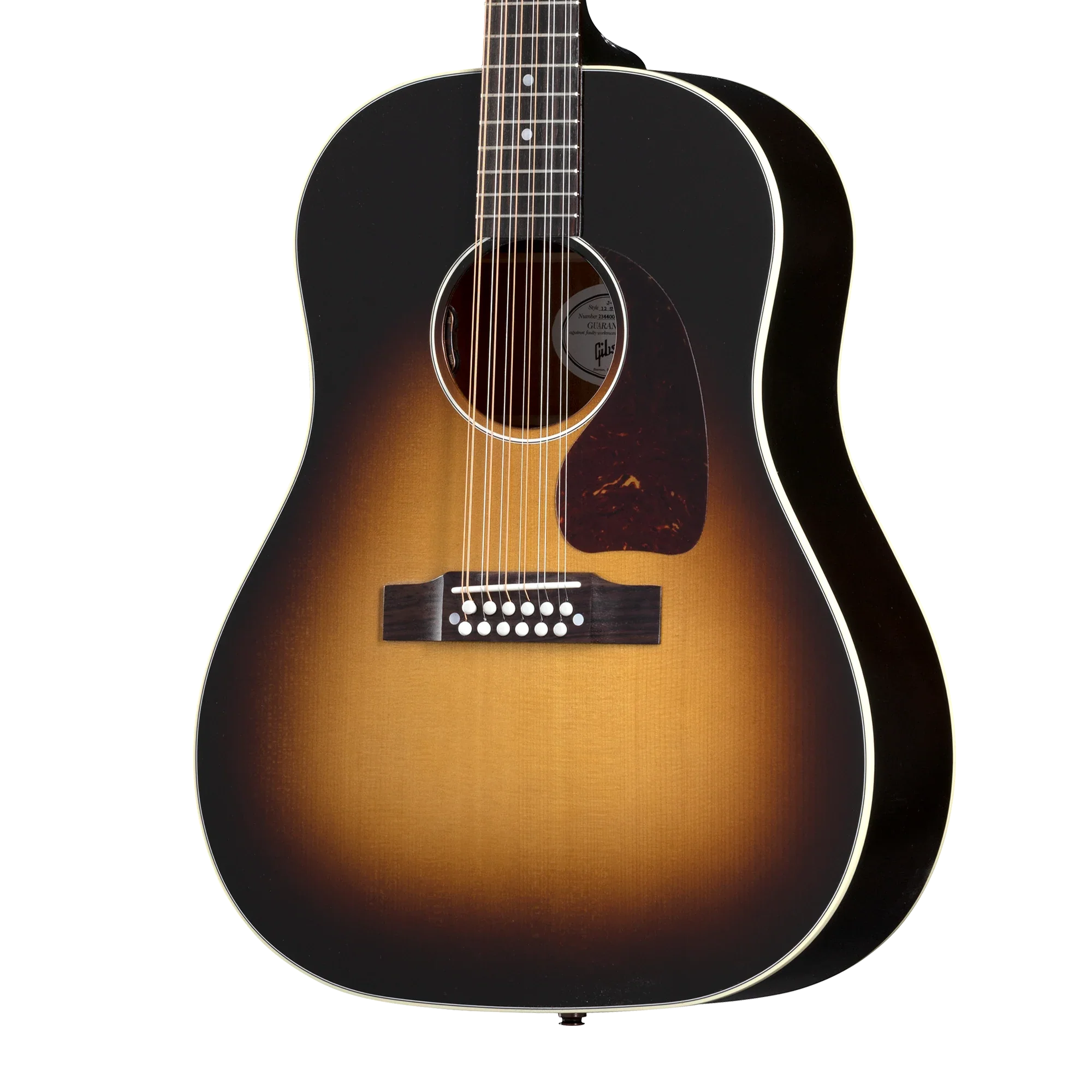 Gibson J-45 Standard 12-String, Vintage Sunburst