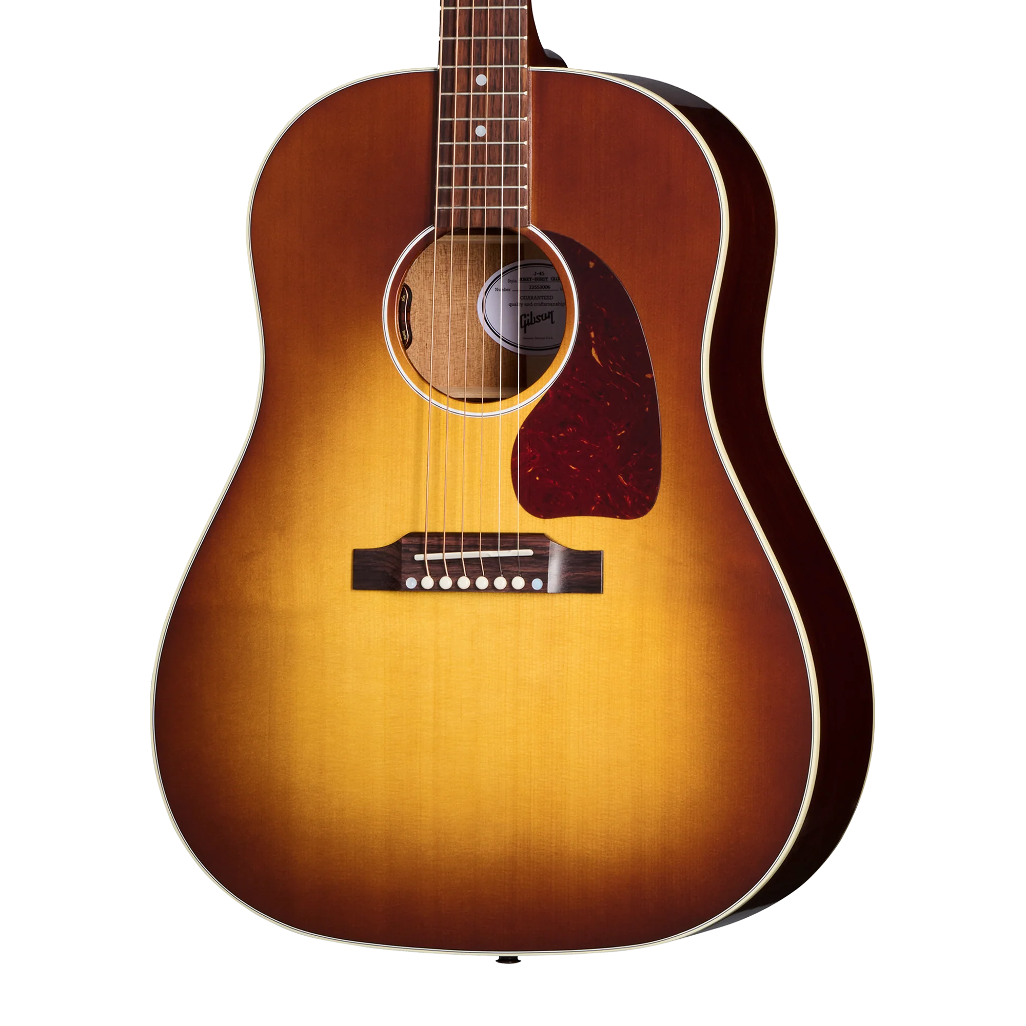 Gibson J-45 Standard, Honey Burst, Exclusive