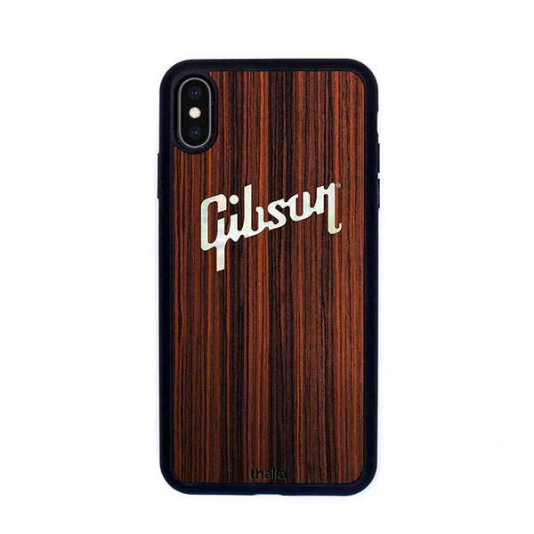 Gibson Mother of Pearl Logo Inlay Premium Phone Case, iPhone X/XS