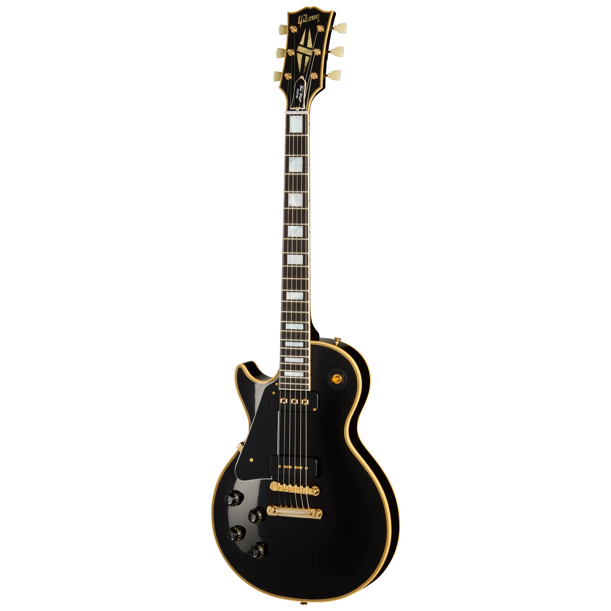 Gibson Custom 1954 Les Paul Custom Reissue, Left-Handed, VOS, Ebony