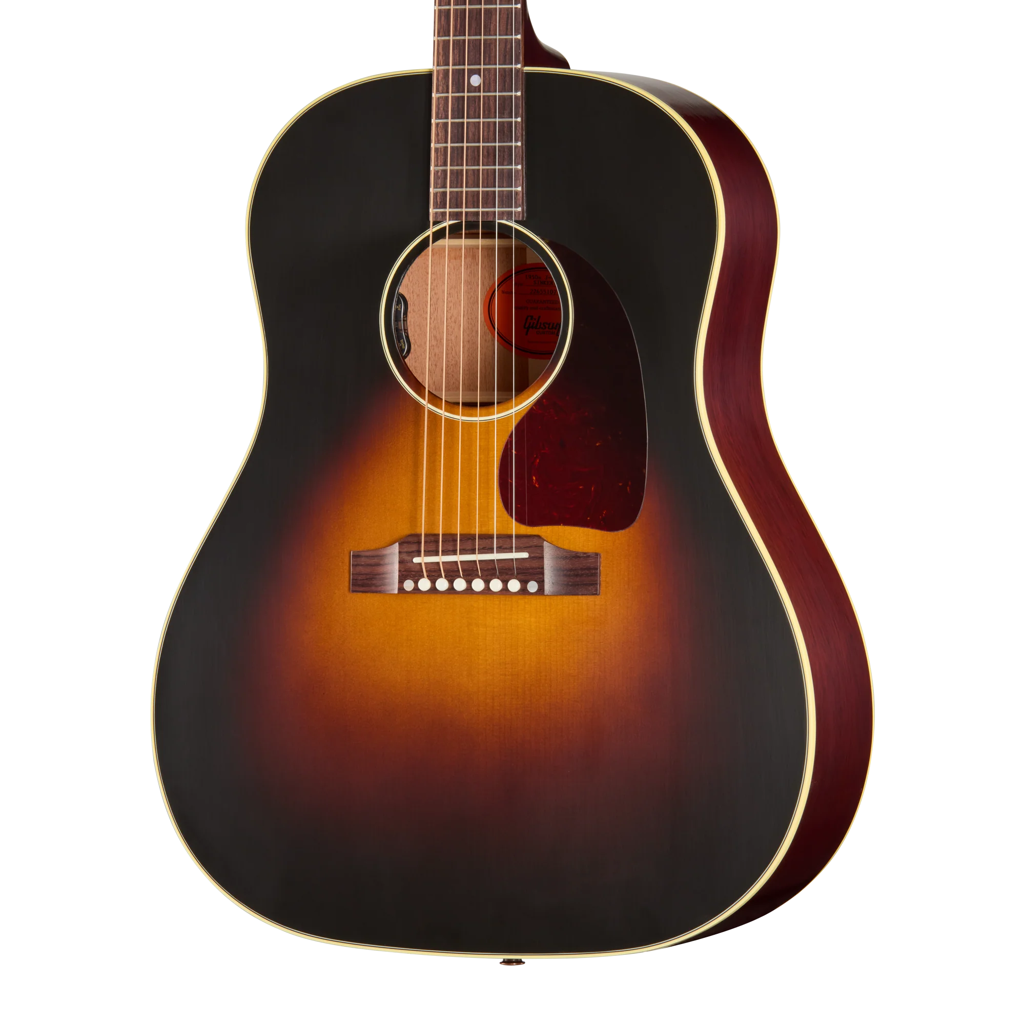 Gibson Custom J-45 50s Sinker Mahogany with HiFi, VOS, Vintage Sunburst