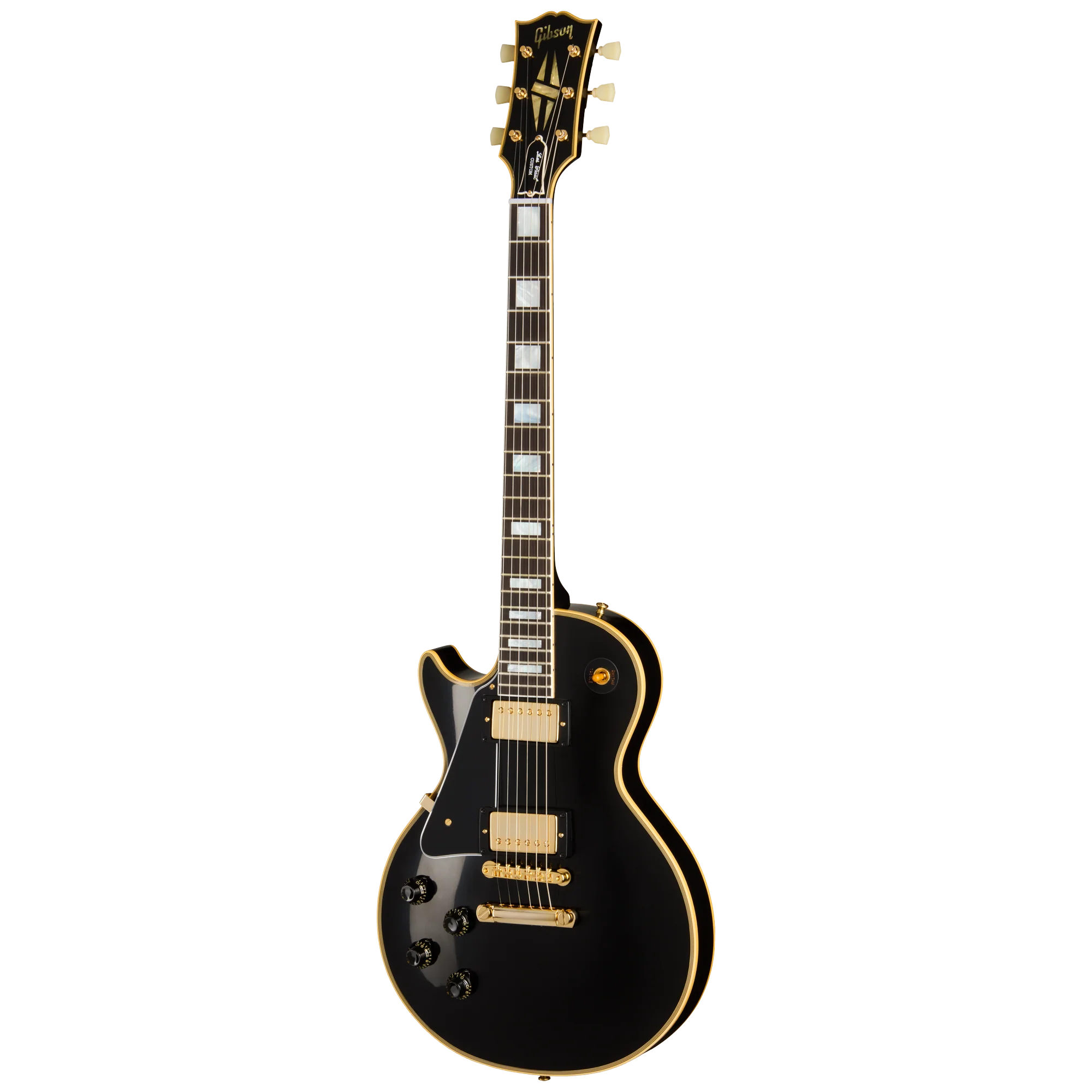 Gibson Custom 1957 Les Paul Custom Reissue 2-Pickup, Left-Handed, VOS, Ebony
