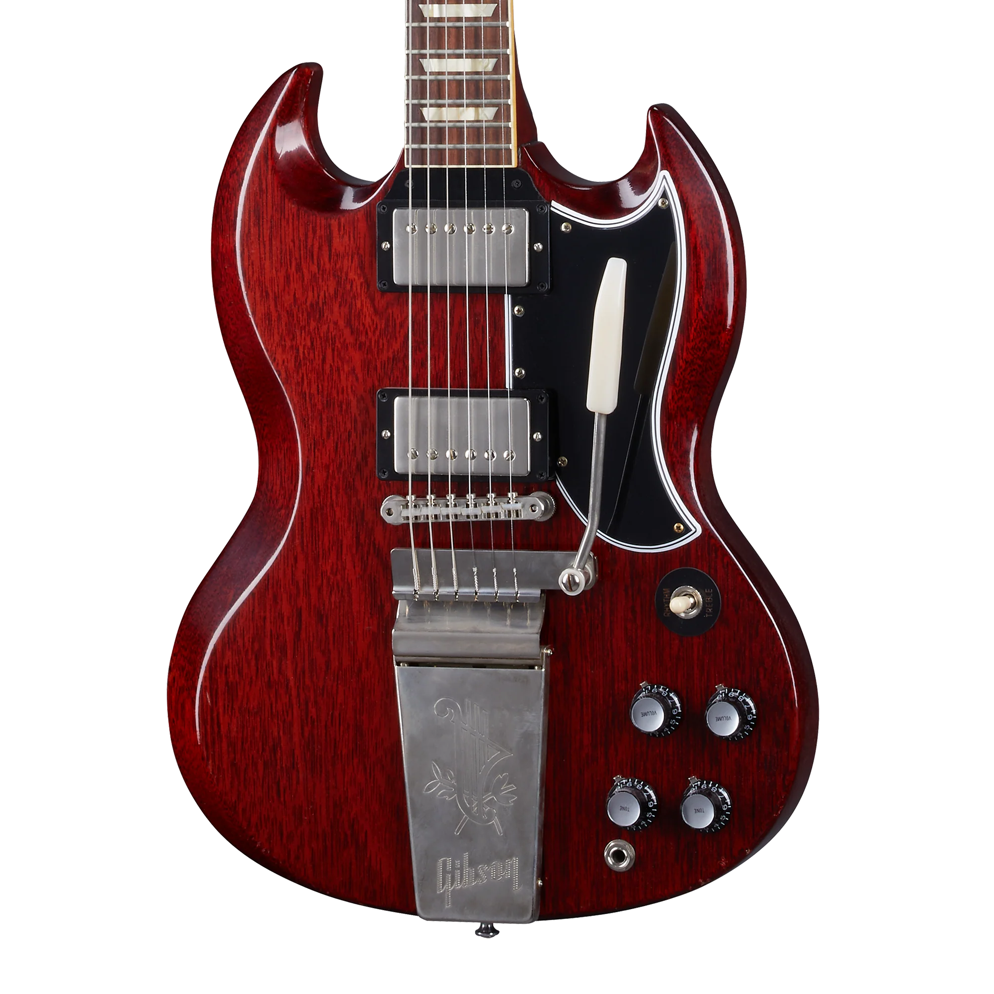 Gibson Custom 1964 SG Standard Reissue with Maestro, Ultra Light Aged, Cherry Red